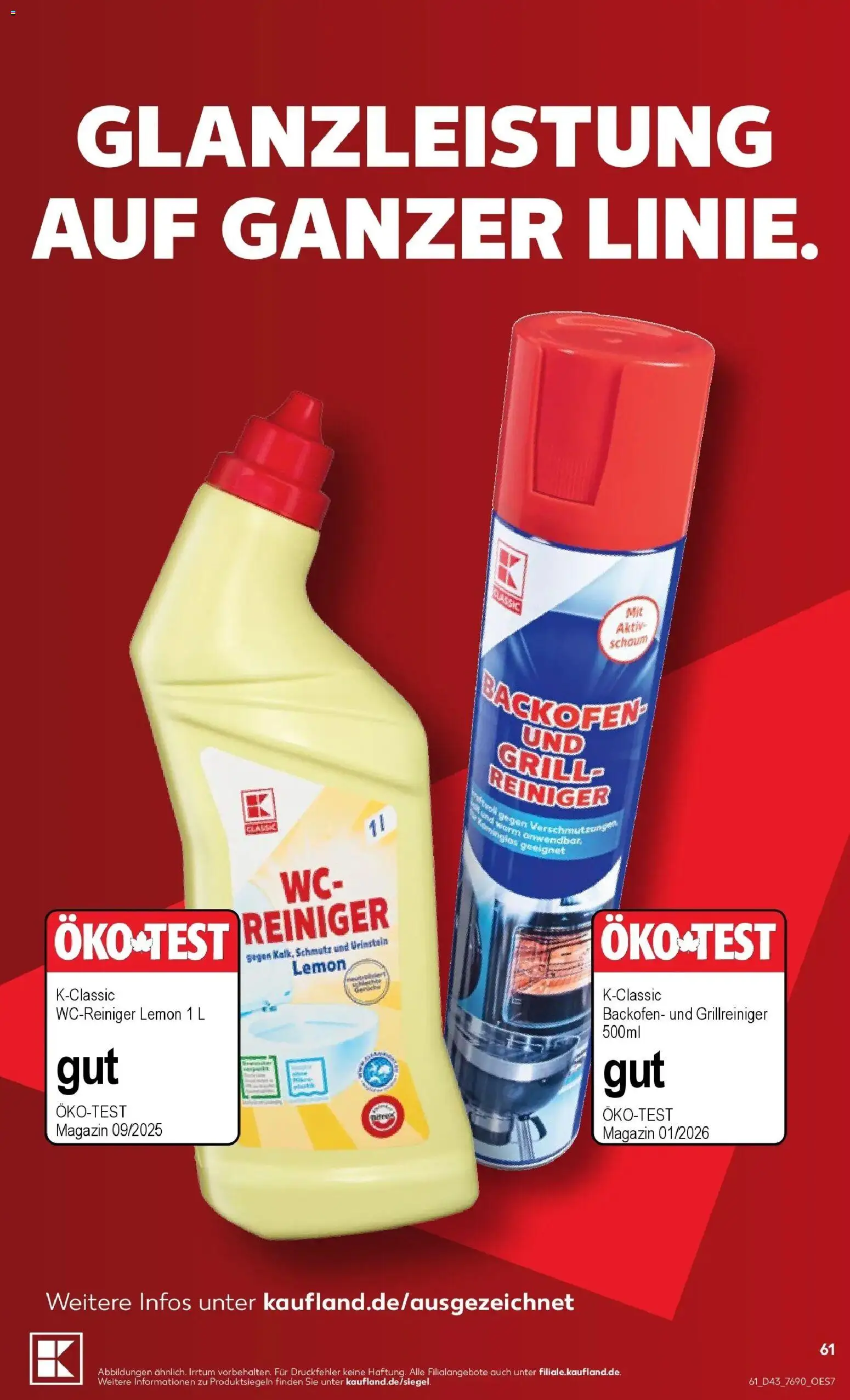 Prospekt Kaufland ab 19.10.2026 » Angebote Online zum Blättern | Seite: 65 | Produkte: Grill, Magazin, Backofen