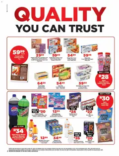 OK Foods specials catalogue – valid from 12/08/2026 | Page: 2 | Products: Milk, Ham, Juice, Dairy blend