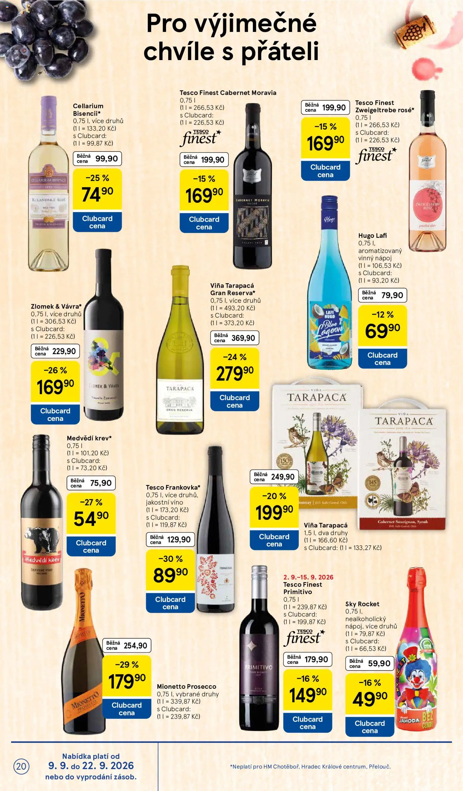 Tesco leták - Hypermarket od 09.09.2026 | Strana: 20