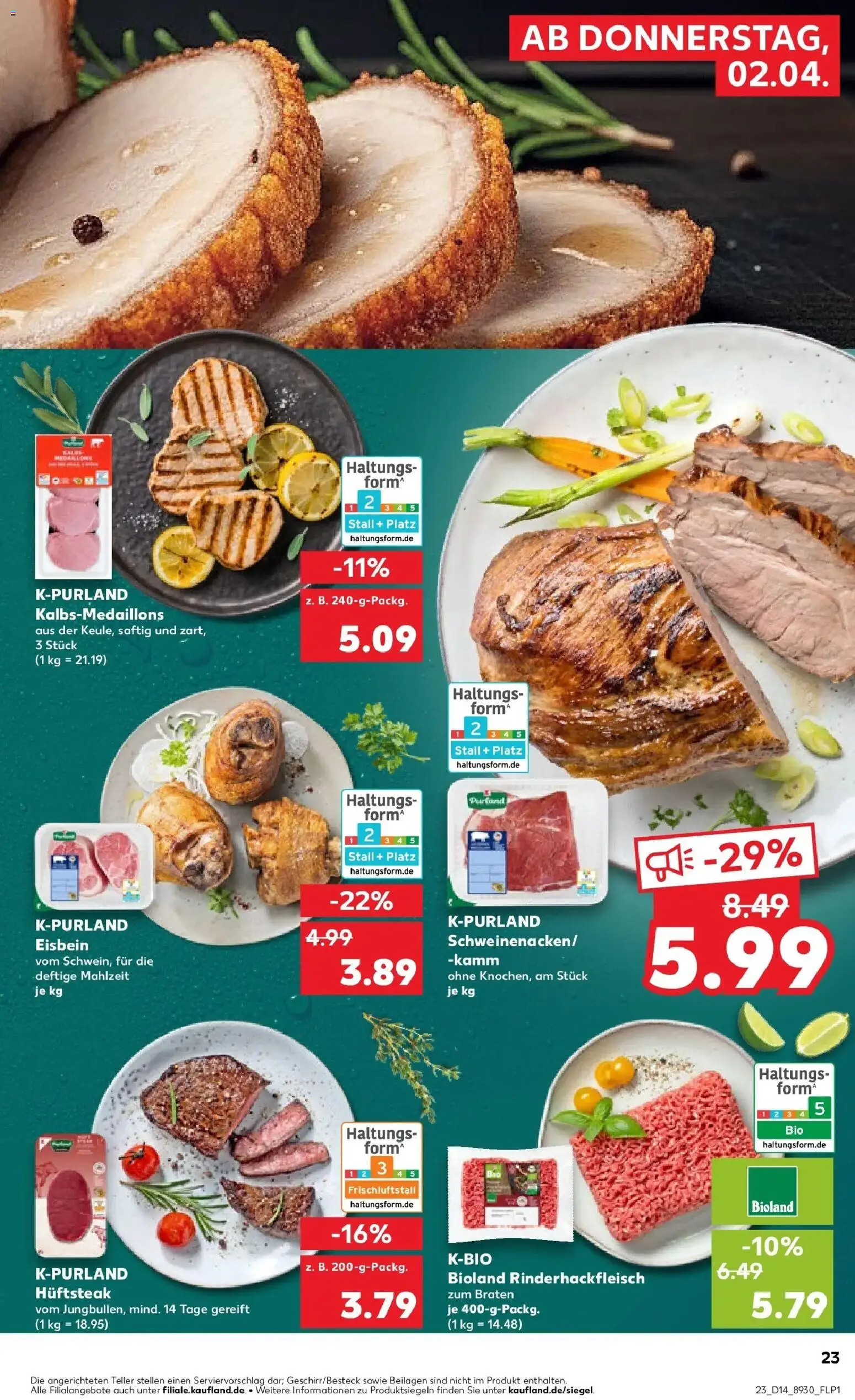 Kaufland Prospekt Bad Dürrheim	 – gültig ab 02.04.2026 | Seite: 23