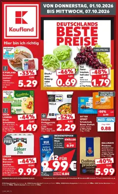Kaufland Prospekt Großenhain ab 01.10.2026 gültig