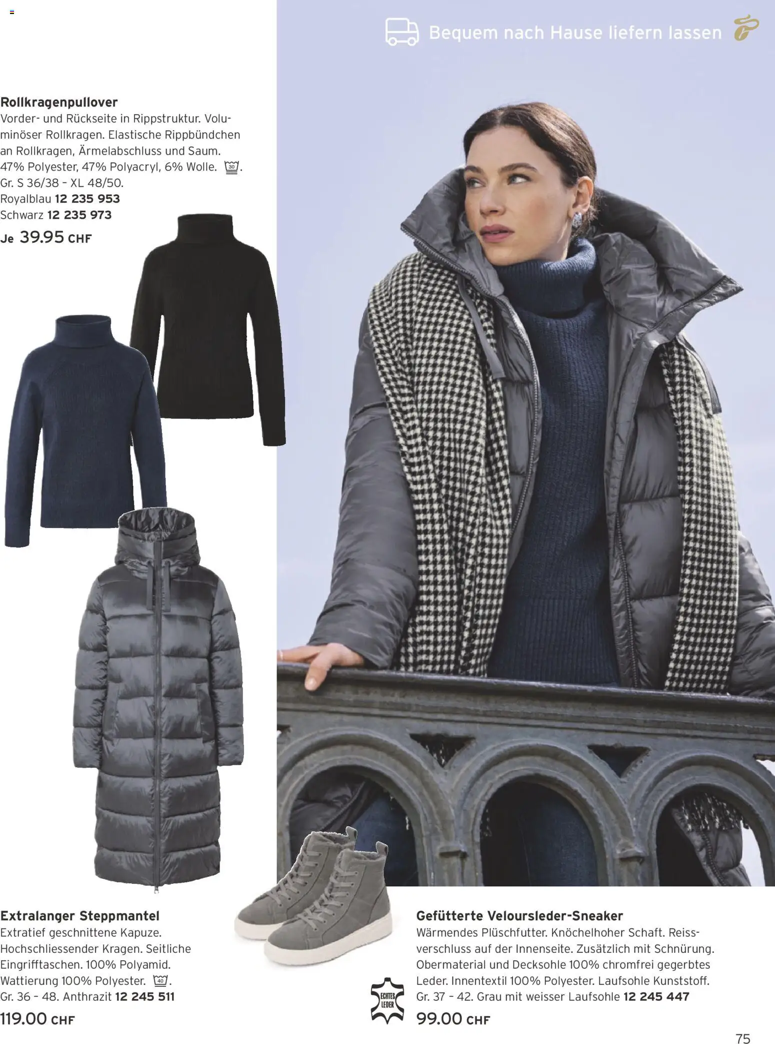 Tchibo aktionen Warme Styles – gültig ab 01.11.2026 | Seite: 75