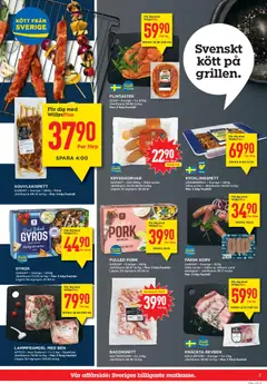 Willys erbjudanden - Förhandsvisning av reklamblad från butik Willys aktuell från 11.05.2026 | Sida: 3 | Produkter: Bacon, Galler, Fläsk