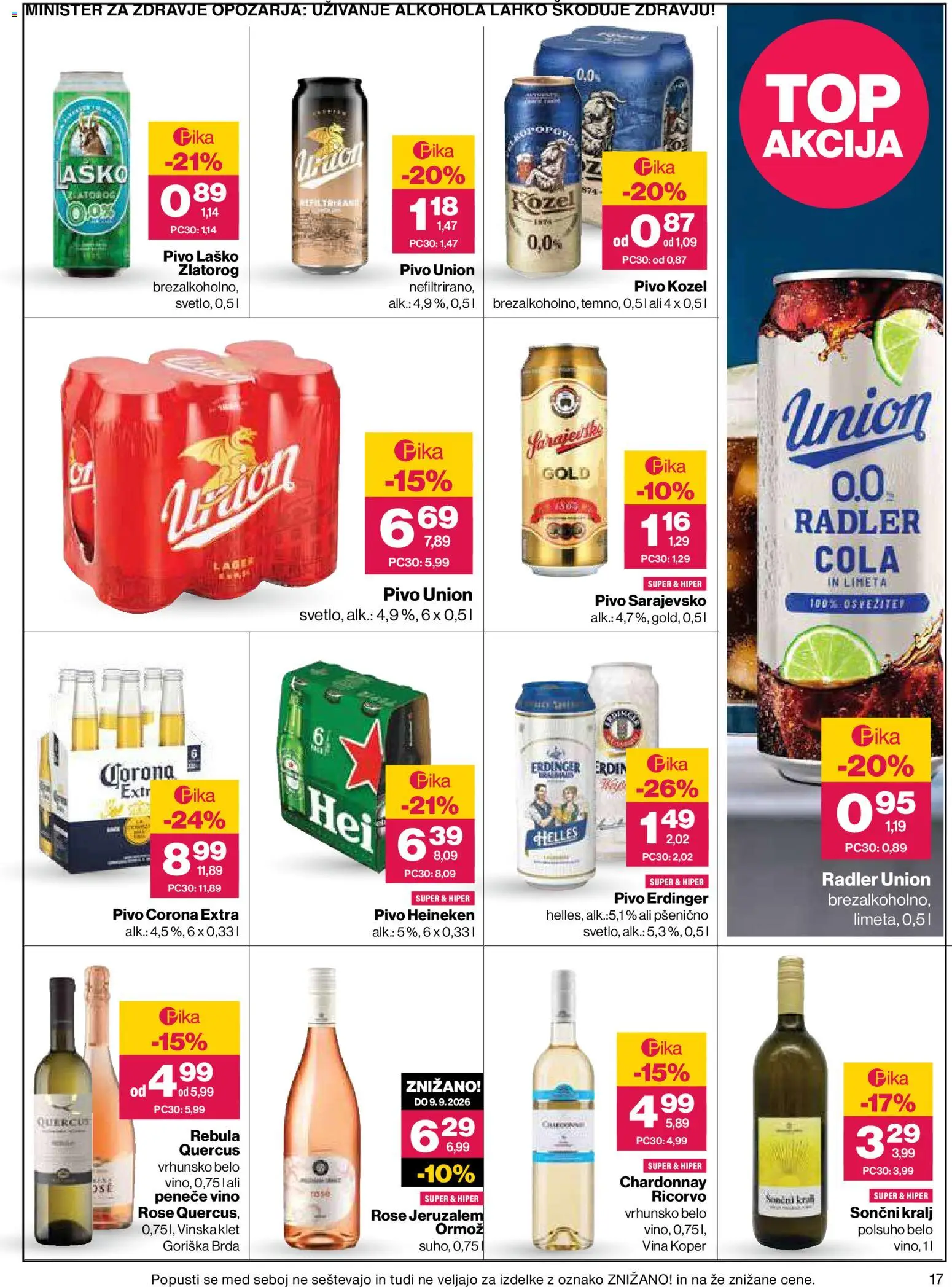 Novi Mercator katalog ponudbe – veljaven od 23.07.2026 | Stran: 17