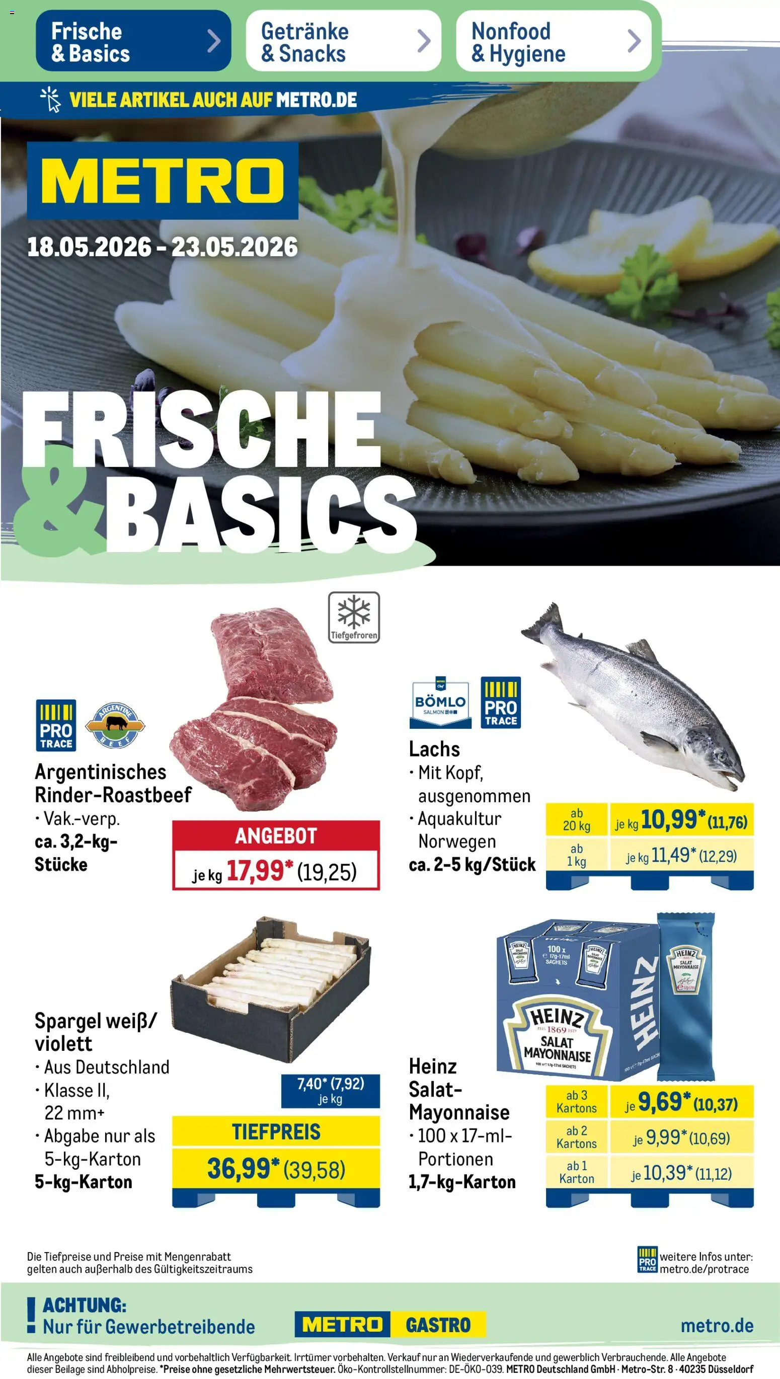 Metro NonFood-Angebote – gültig ab 18.05.2026 | Seite: 31