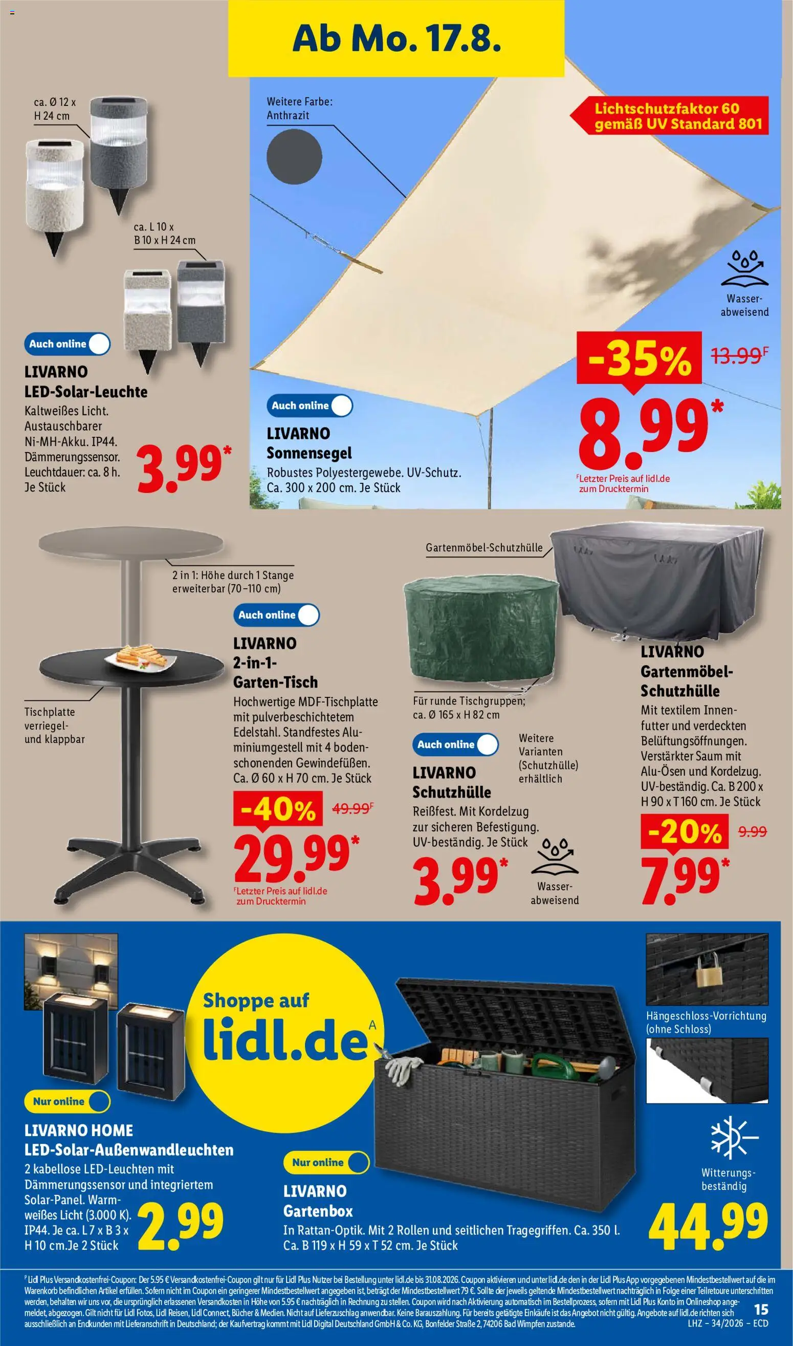 Lidl Německo leták od 17.08.2026 | Strana: 33