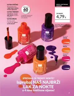 Katalog Avon 6/2026 - Pregled kataloga iz trgovine Avon, vrijedi od 31.05.2026 | Stranica: 19 | Proizvodi: Lak za nokte