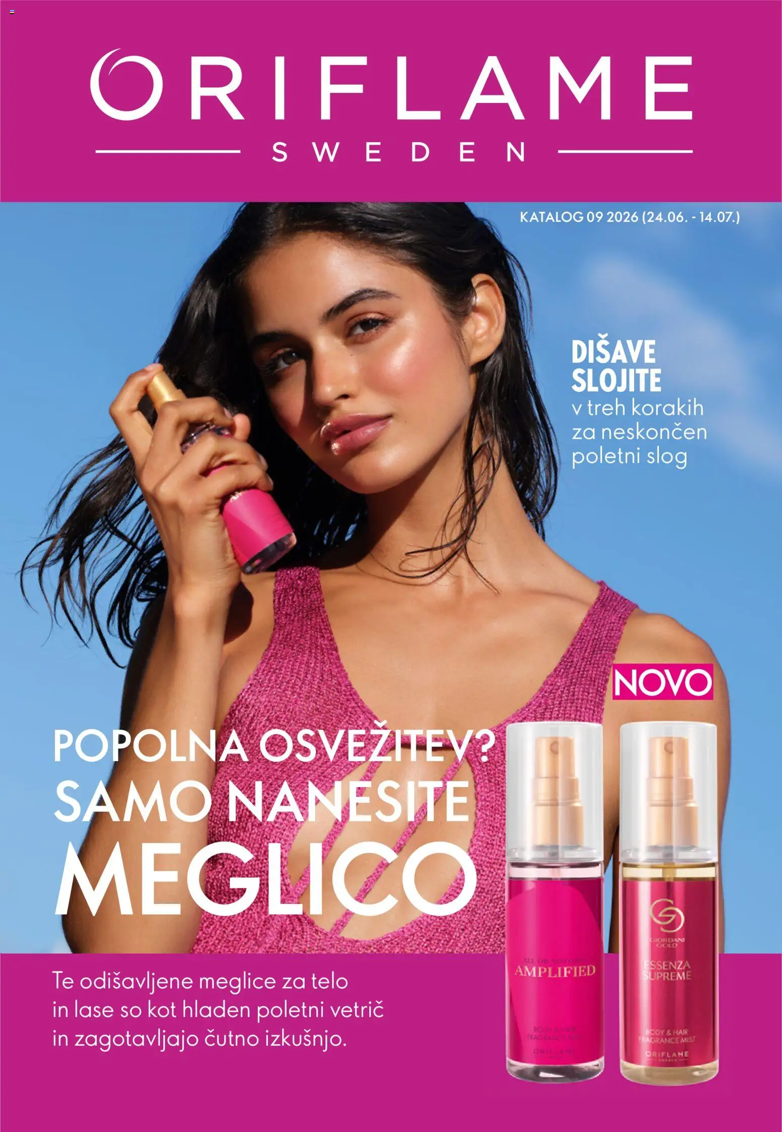 Novi Oriflame katalog ponudbe – veljaven od 24.06.2026 | Stran: 1
