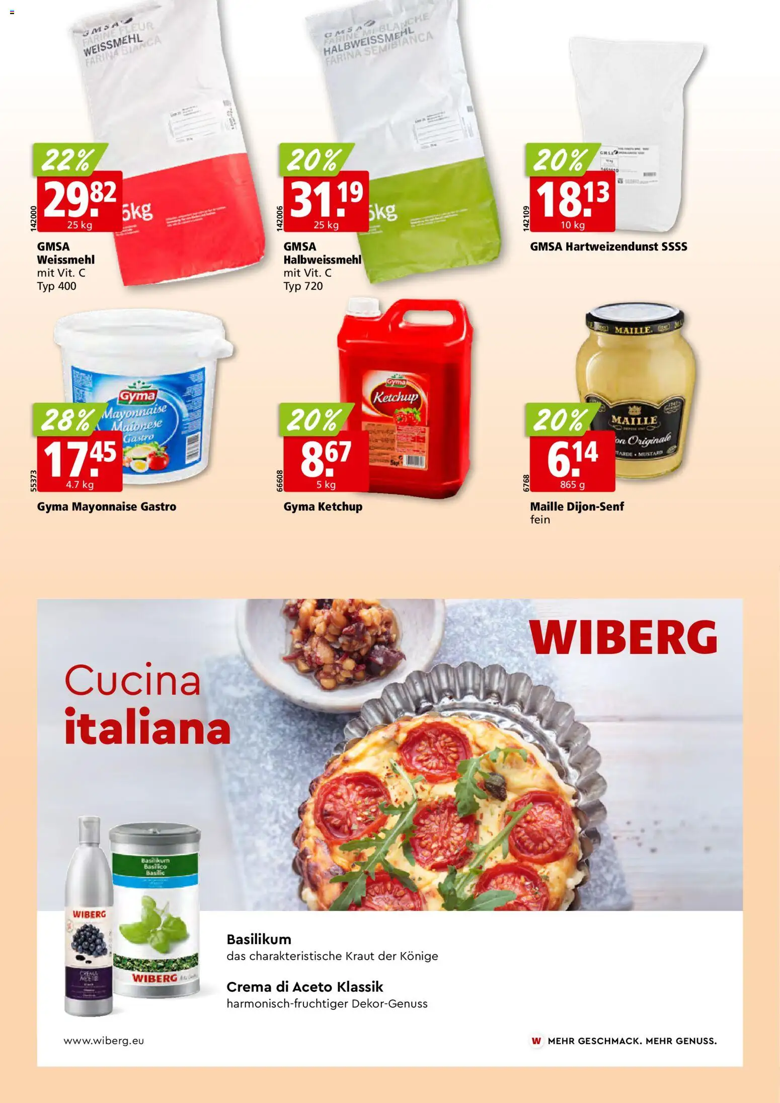 Aligro aktionen Chavannes, Matran, Genf, Sitten – gültig ab 01.06.2026 | Seite: 22 | Produkte: Ketchup, Kraut, Mayonnaise