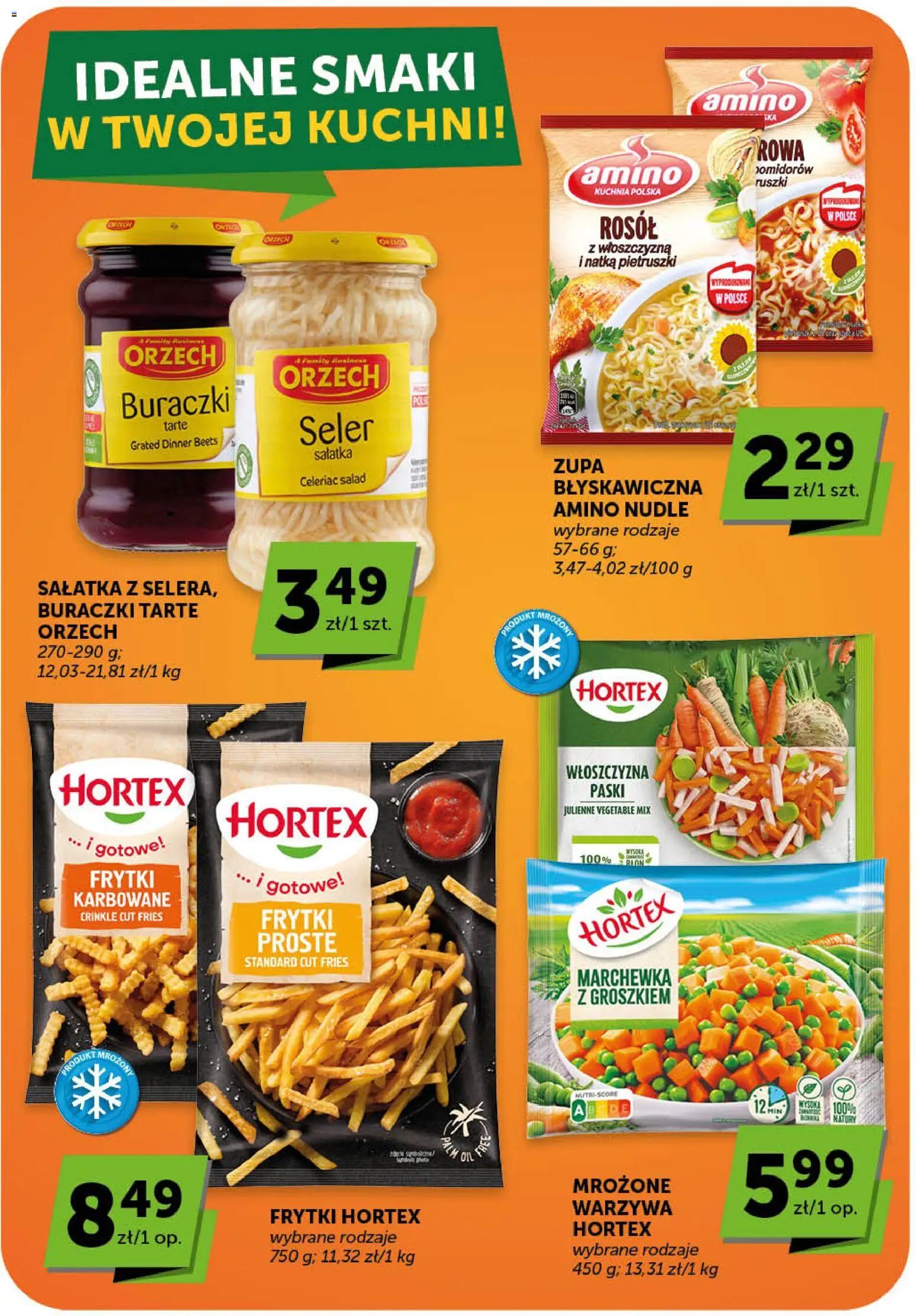 ABC gazetka - Market od 11.06.2026 | Strona: 19 | Produkty: Zupa, Frytki, Marchewka, Sałatka