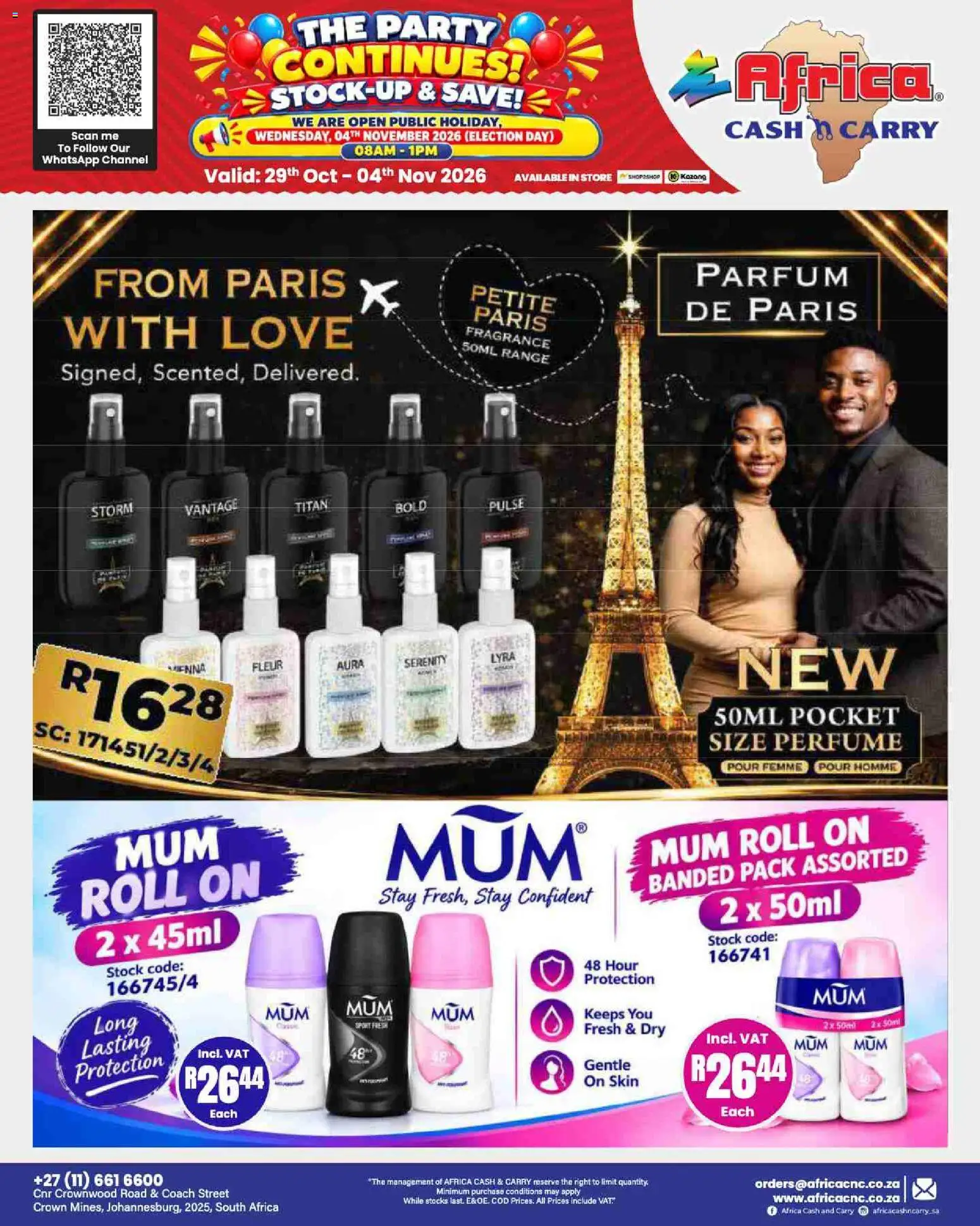 New Africa Cash & Carry catalogue – valid from 29/10/2026 | Page: 112