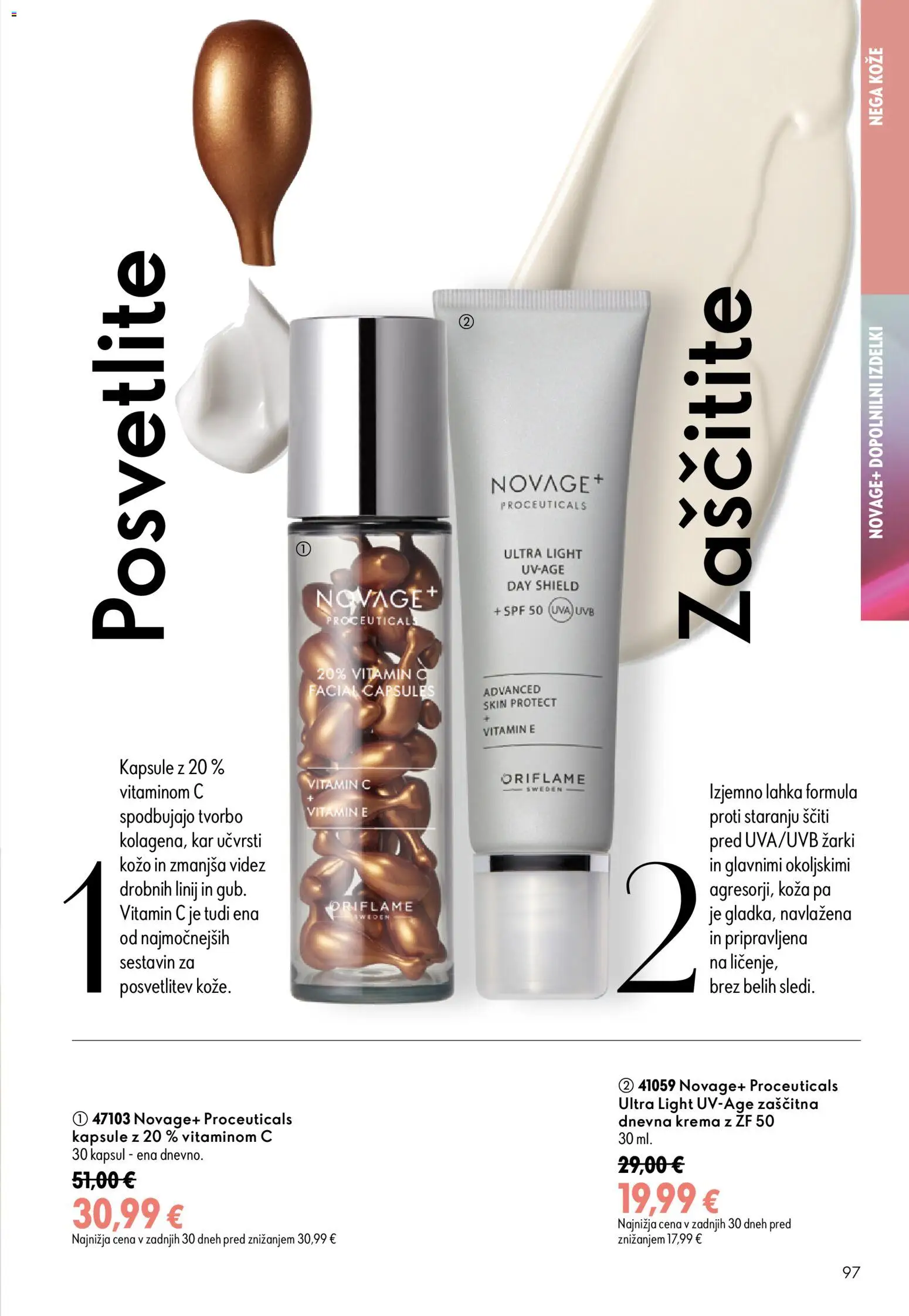 Novi Oriflame katalog ponudbe – veljaven od 26.08.2026 | Stran: 97 | Izdelki: Krema