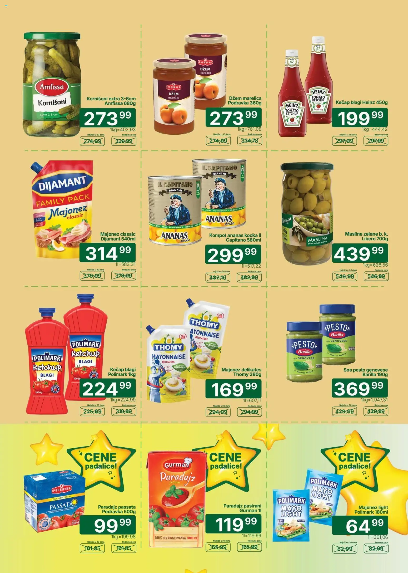 Univerexport katalog - važi od 03.08.2026 | Strana: 14 | Proizvode: Ananas, Pesto, Dzem, Podravka
