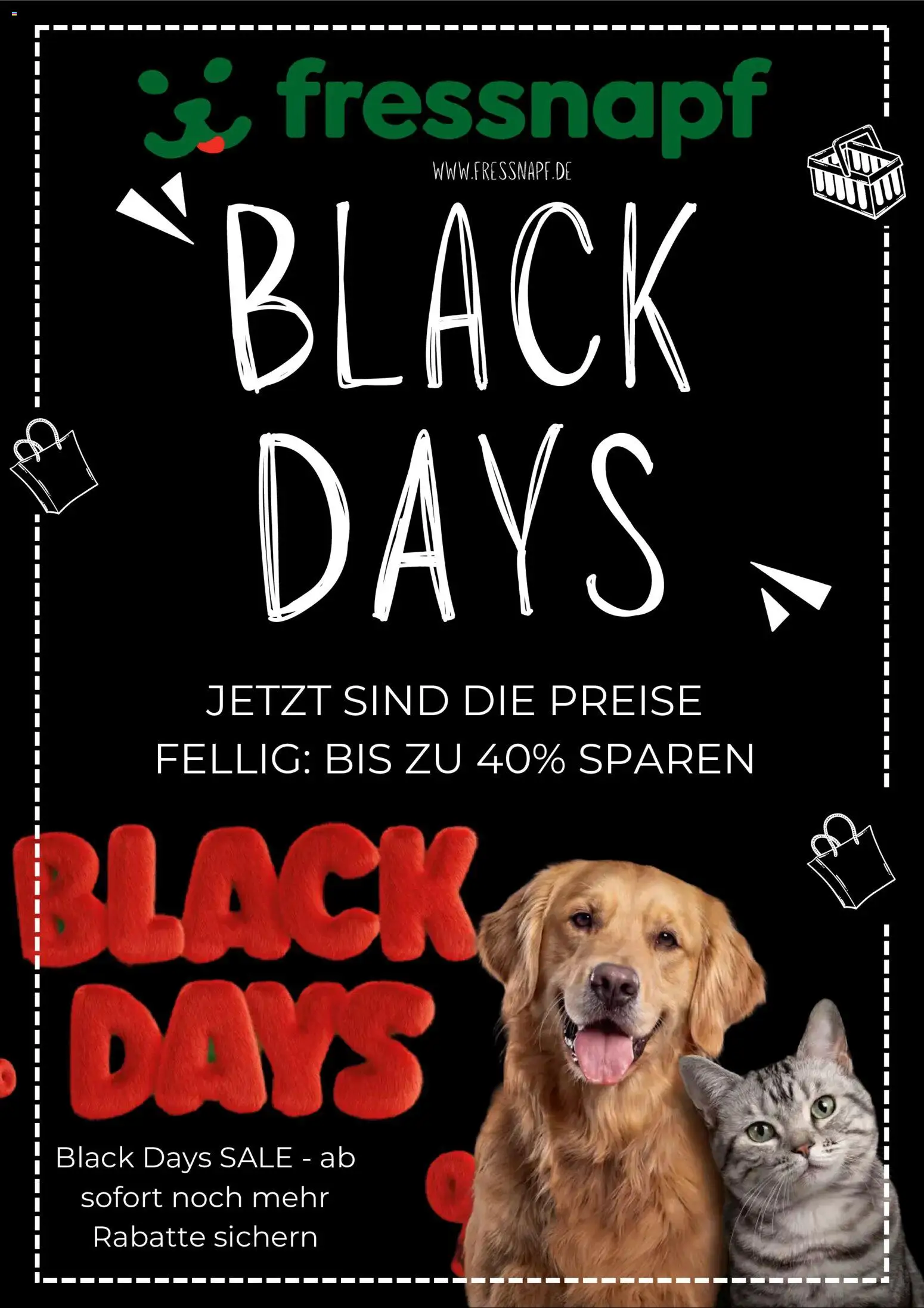 Fressnapf Black Days – gültig ab 29.10.2026 | Seite: 1