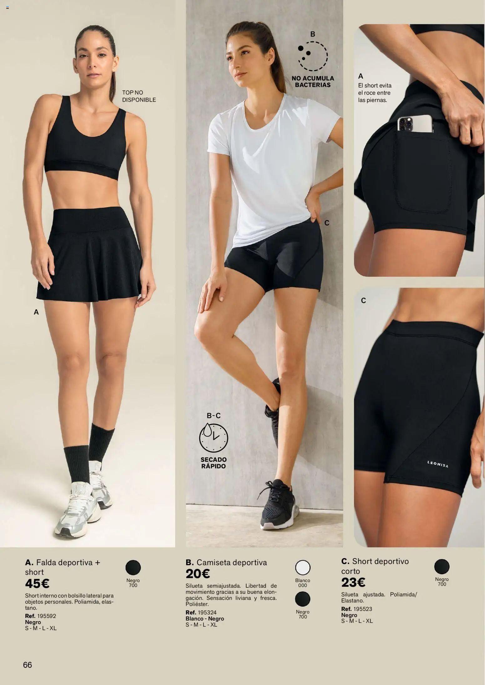 Leonisa folleto │ válido desde el 01/07/2026 | Página: 68 | Productos: Camiseta deportiva