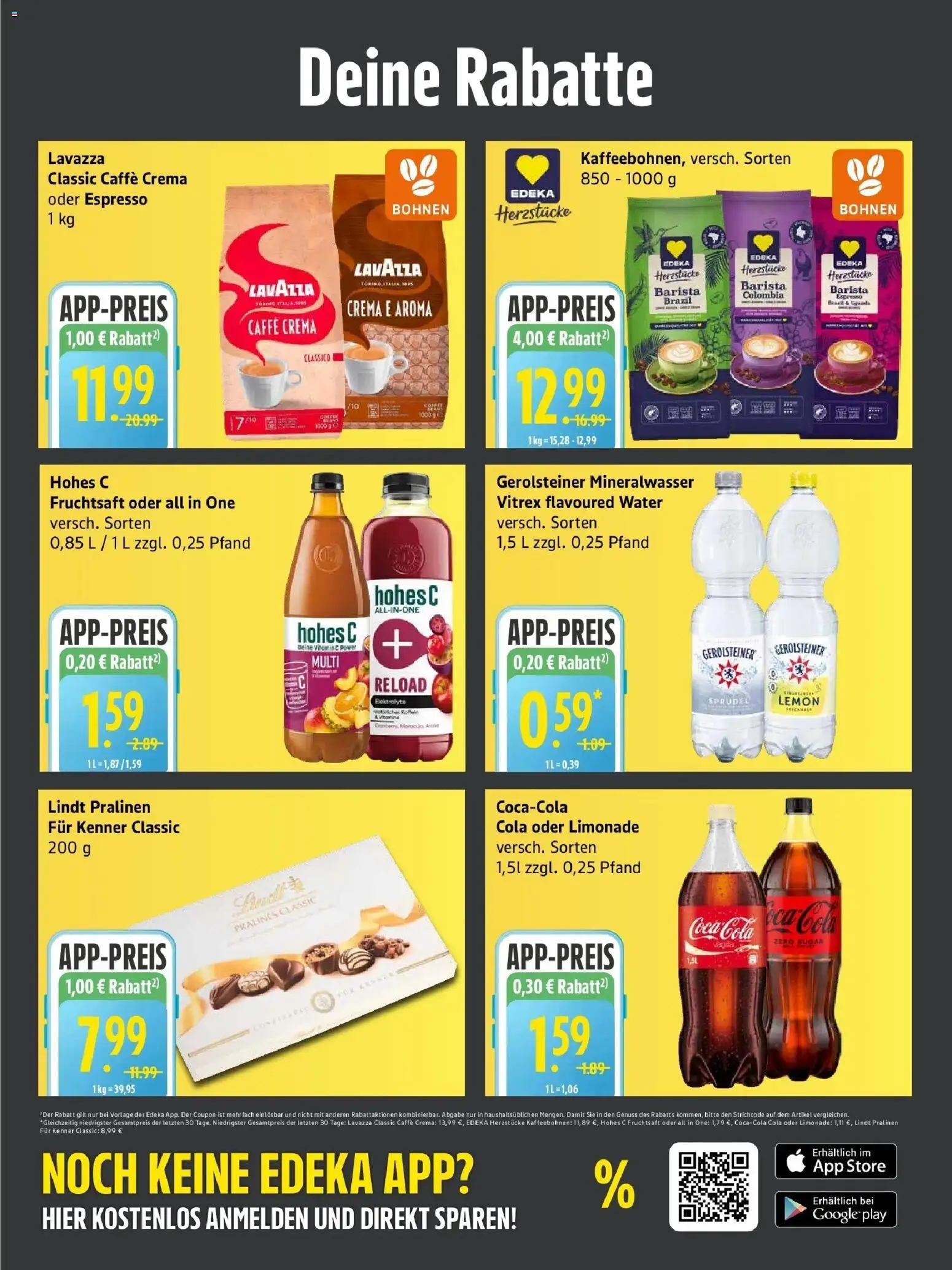 Edeka Prospekt Schleswig – gültig ab 04.05.2026 | Seite: 5 | Produkte: Lavazza, Limonade, Lindt, Gerolsteiner