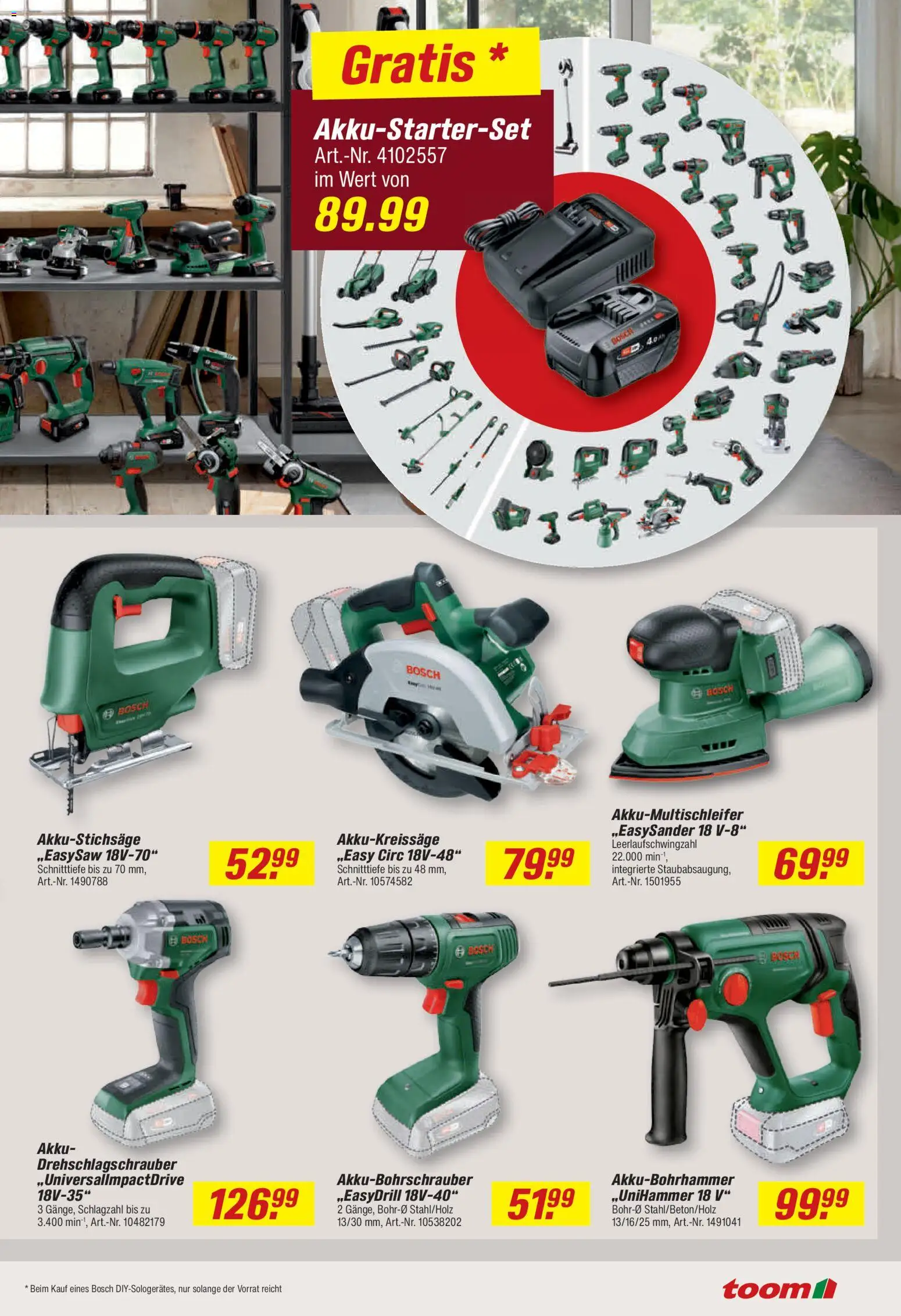 Toom Baumarkt Prospekt – gültig ab 12.10.2026 | Seite: 9 | Produkte: Bosch