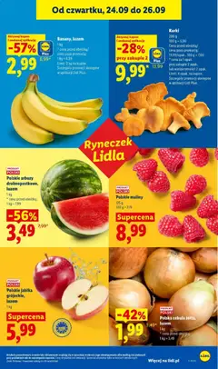 Pogląd oferty "Polskie maliny, 125 g" - ważna od 24.09.2026 | Strona: 49