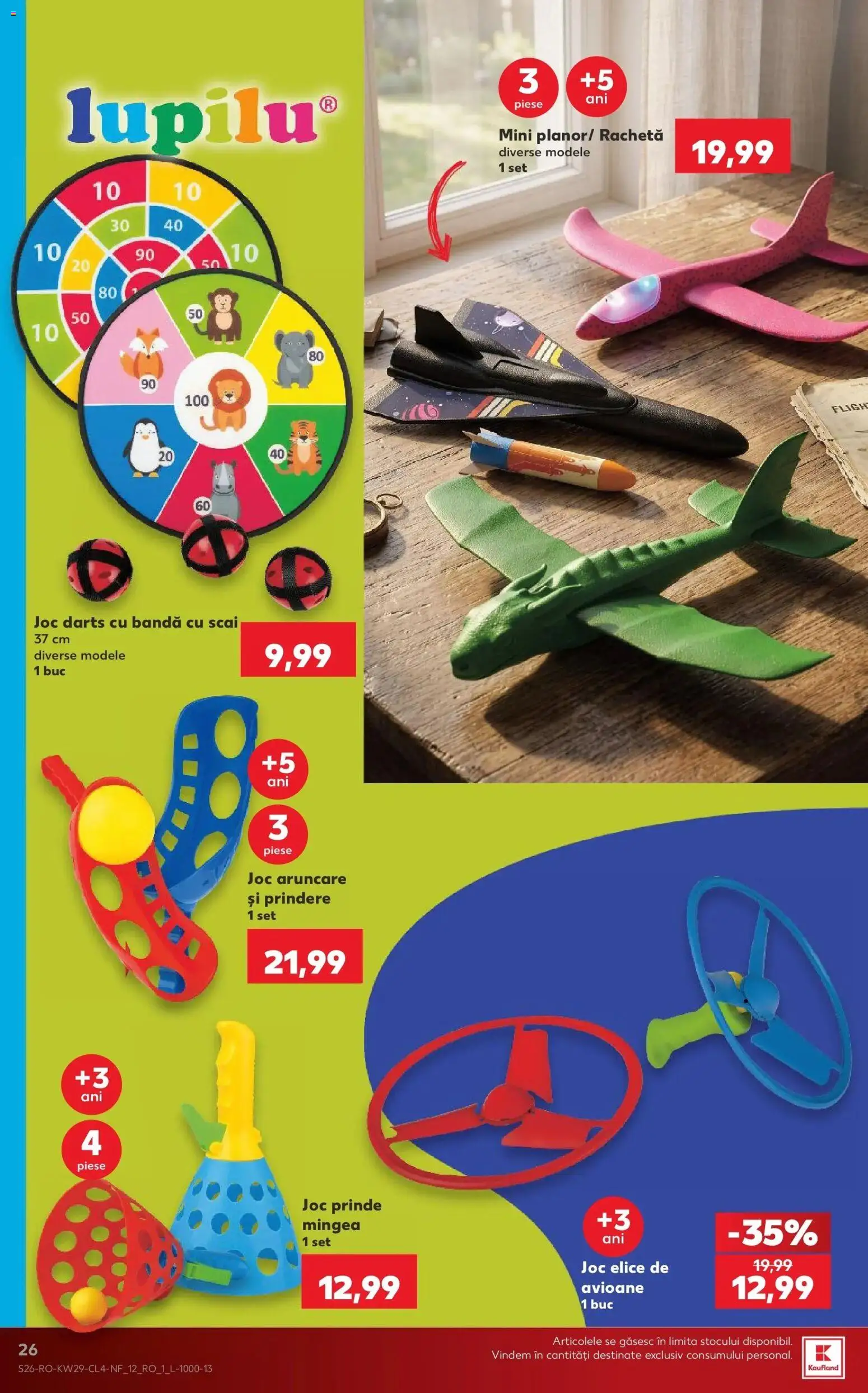Noul catalog Kaufland – valabil de la 15.07.2026 | Pagină: 26 | Produse: Joc
