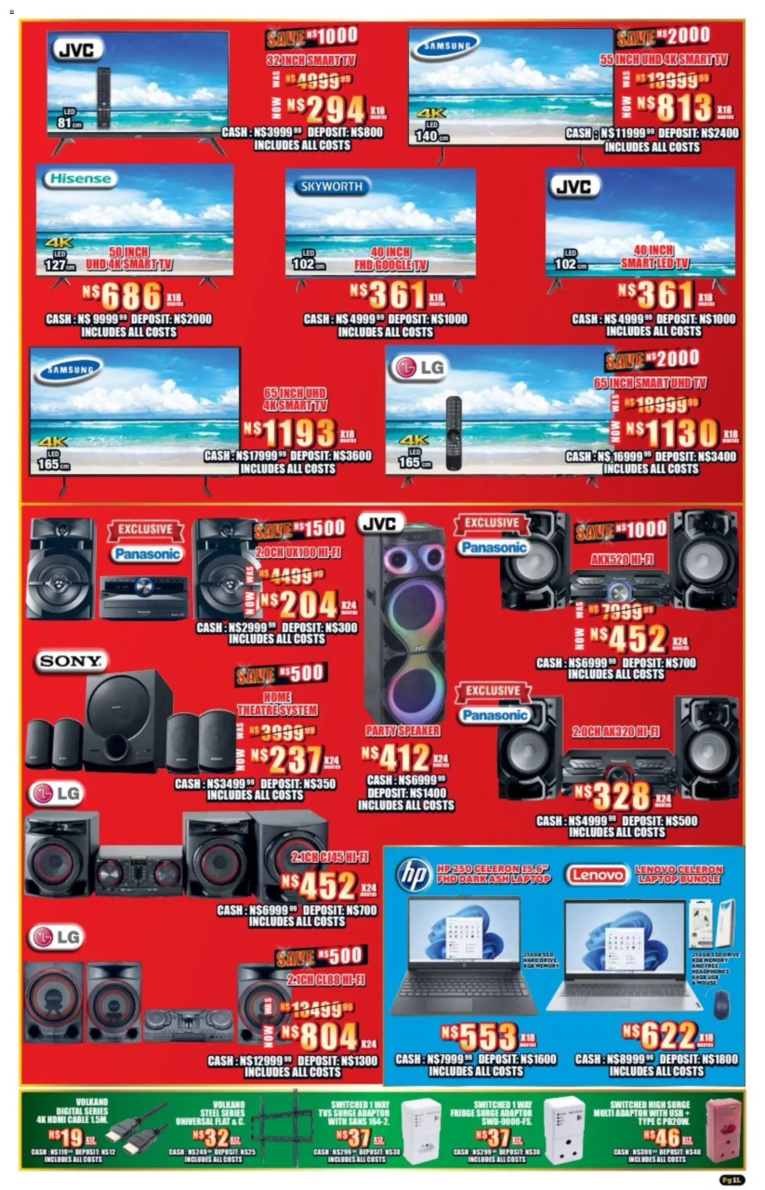 Lewis Stores - Namibia Clearance Specials (23/02/2026 - 12/04/2026) Online