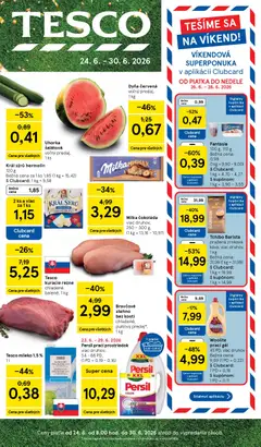 Tesco leták platný od 24.06.2026