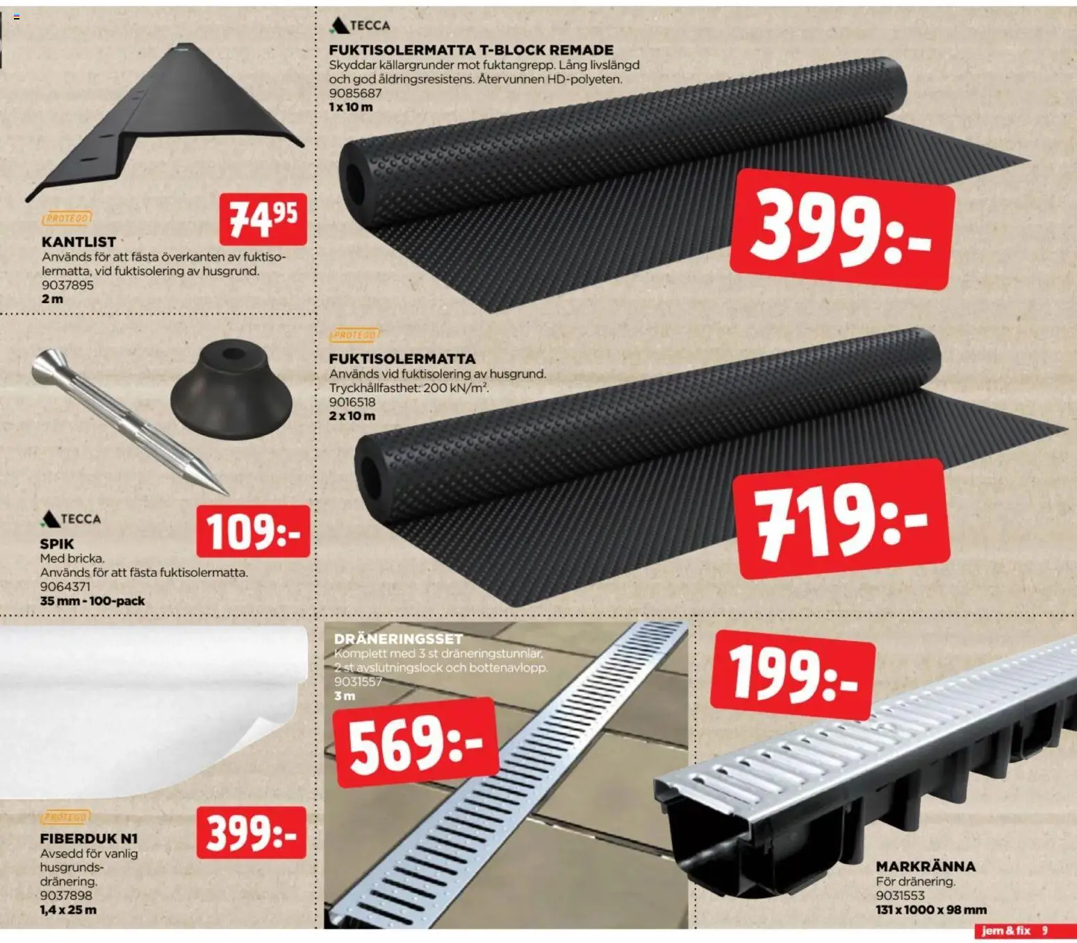 Jem & Fix reklamblad aktuell från 20/09/2026 | Sida: 9