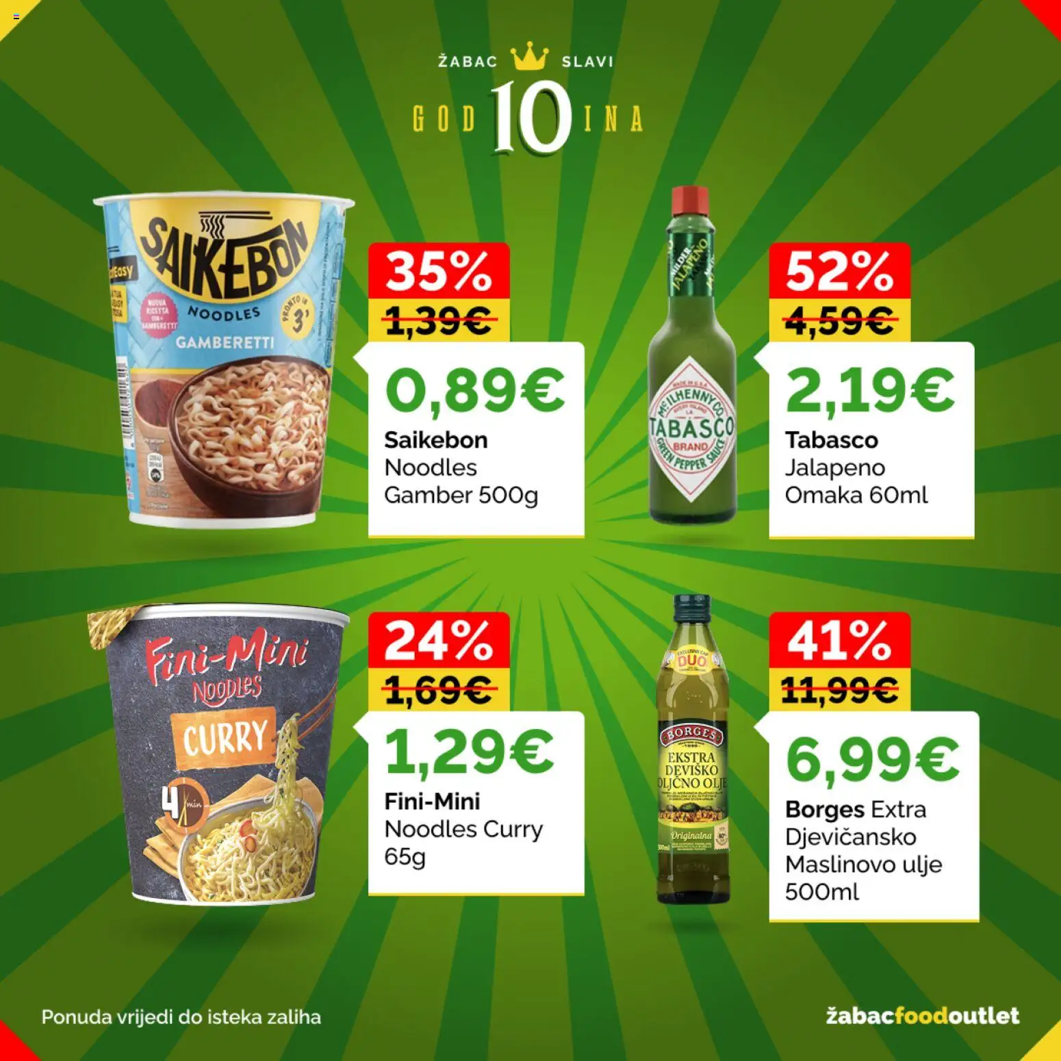 Žabac katalog | vrijedi od 26.06.2026 | Stranica: 26 | Proizvodi: Ulje, Maslinovo ulje, Curry