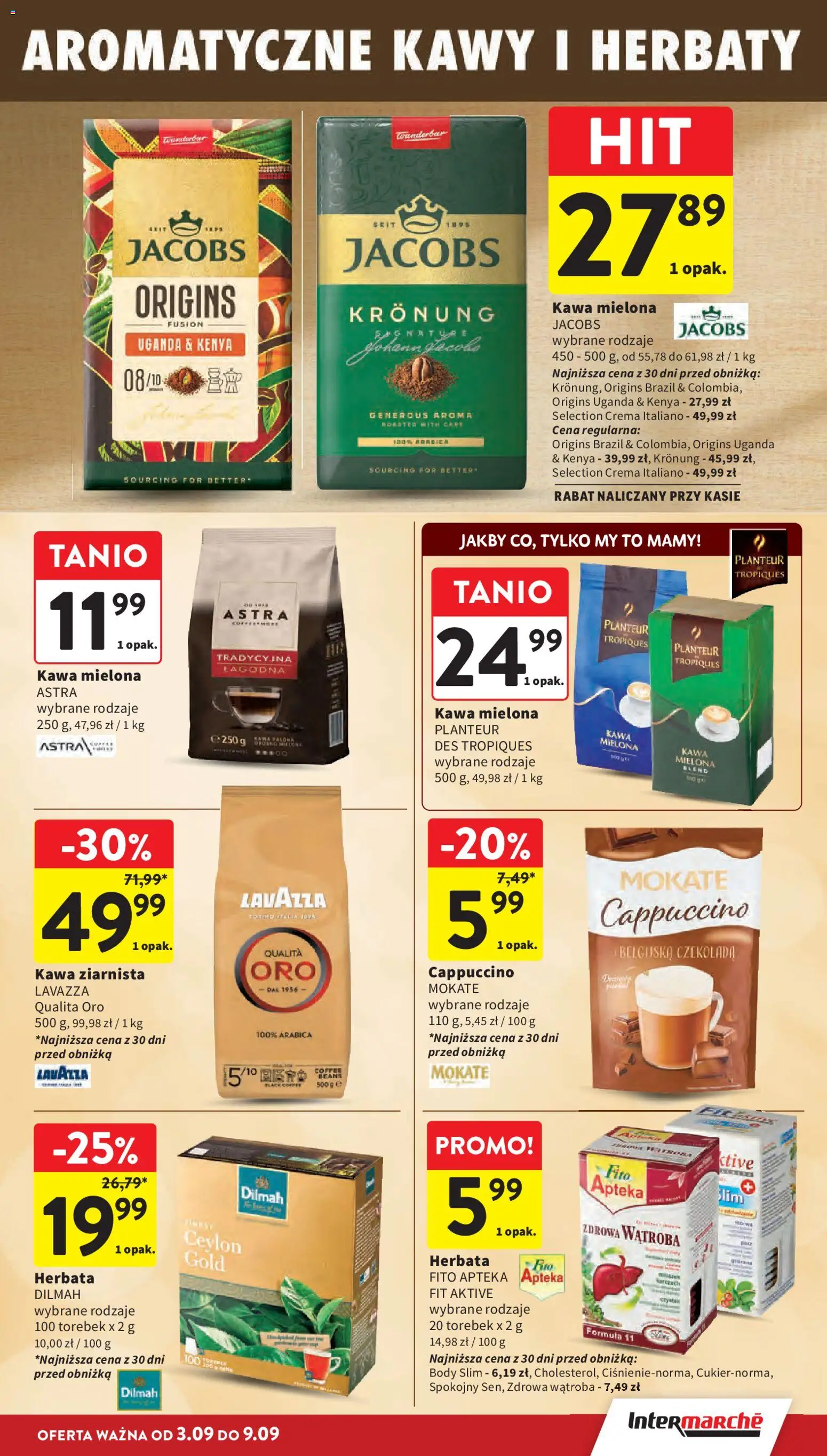 Intermarche gazetka od 03.09.2026 | Strona: 25 | Produkty: Top, Lavazza, Body, Kawa mielona