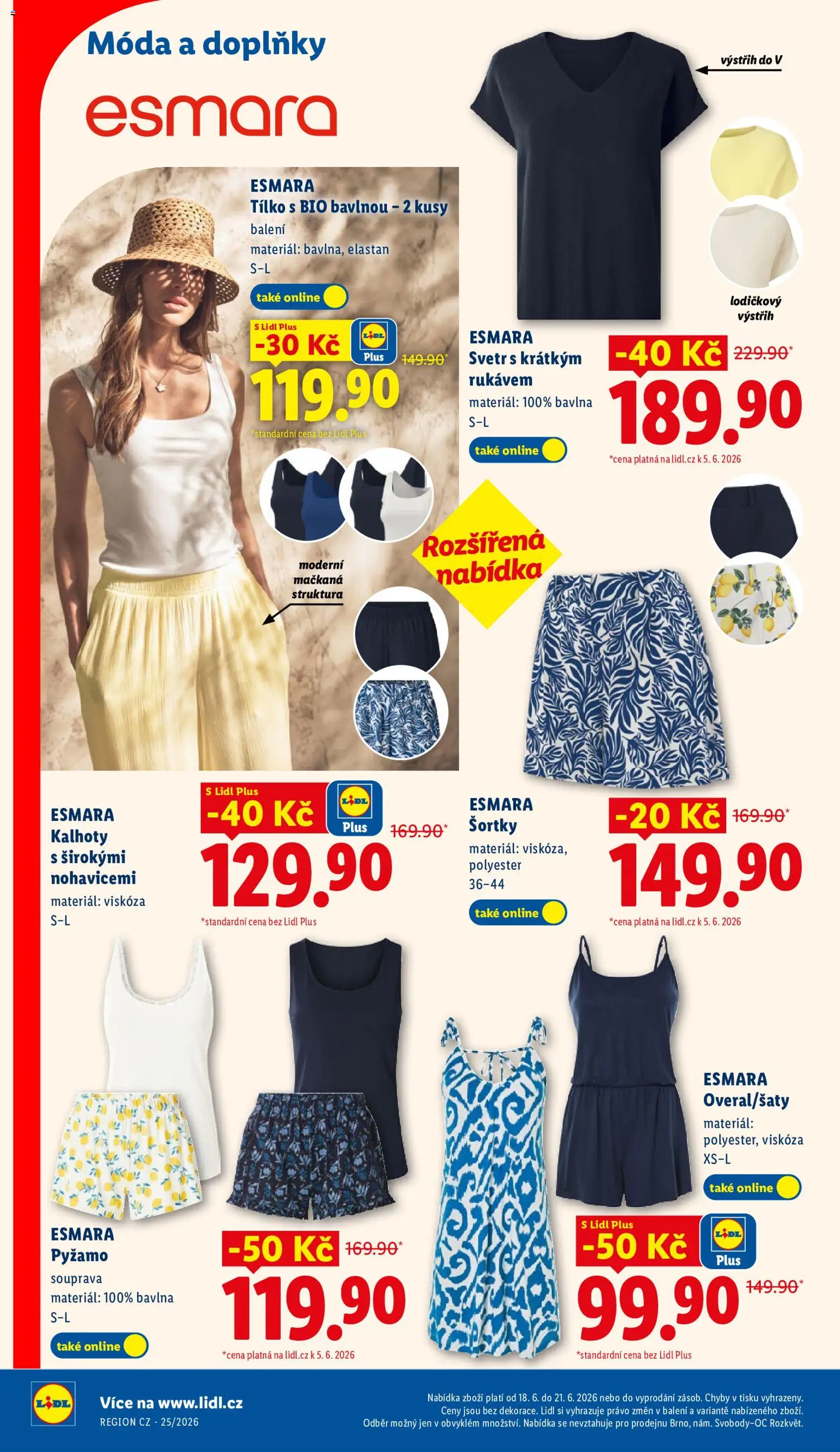 Lidl leták - Spotřební zboží od 15.06.2026 | Strana: 16 | Produkty: Svetr, Kalhoty, Pyžamo, Pants