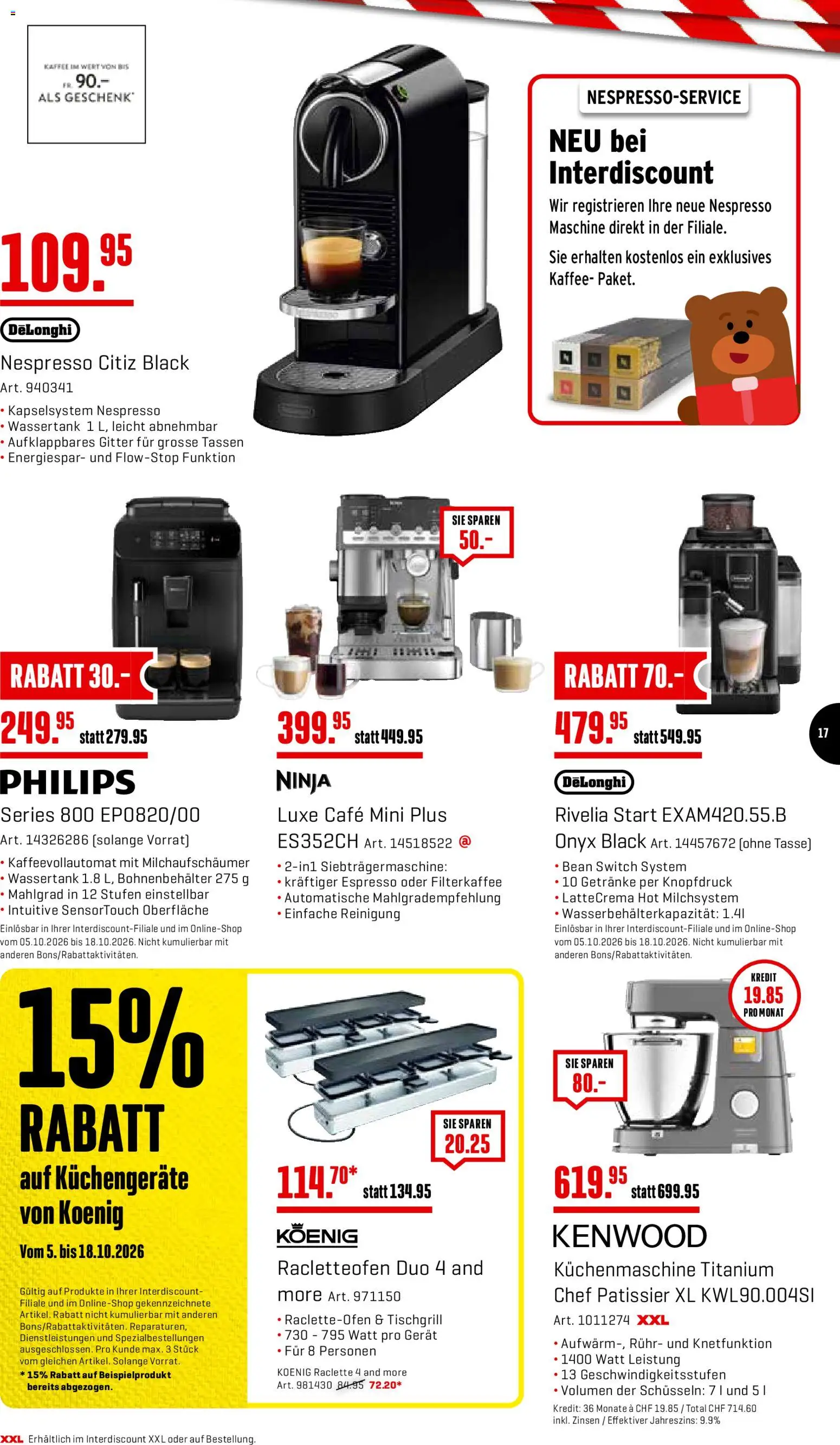 Interdiscount aktionen – gültig ab 05.10.2026 | Seite: 17