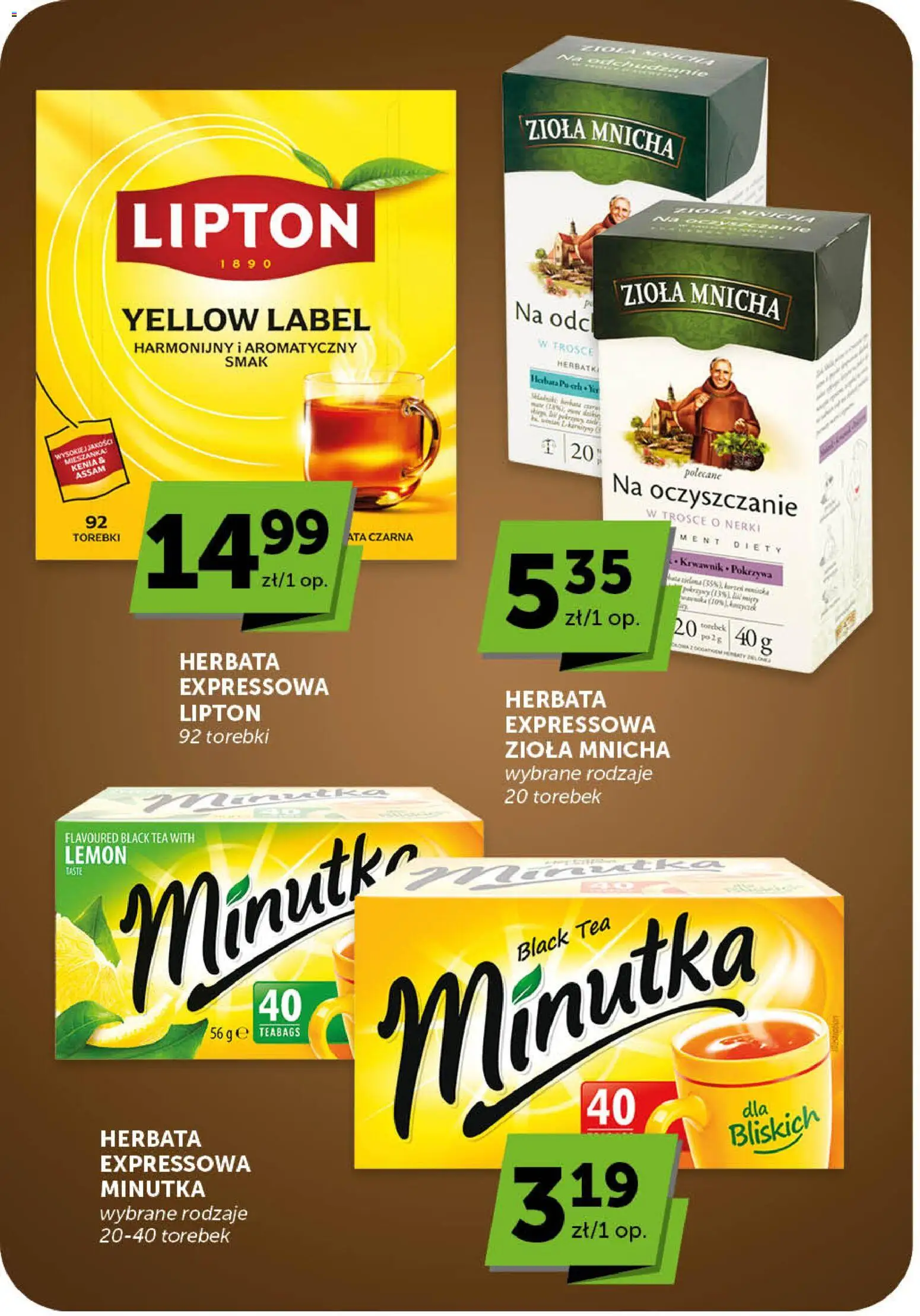 Euro Sklep gazetka od 21.05.2026 | Strona: 23 | Produkty: Herbata, Torebki