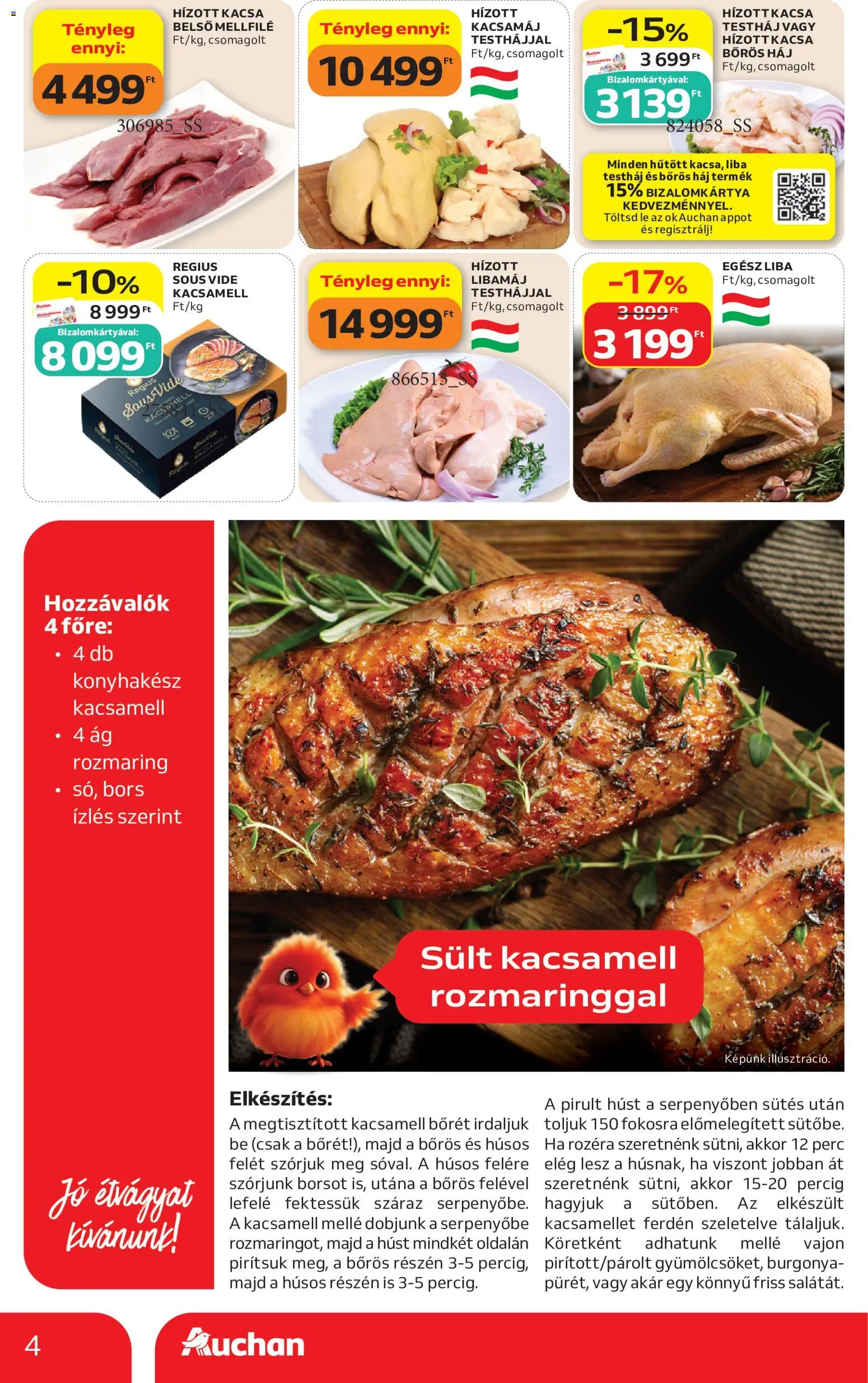 Auchan akciós ujság - amely érvényes a következő dátumtól: 2026.10.29. | Oldal: 4