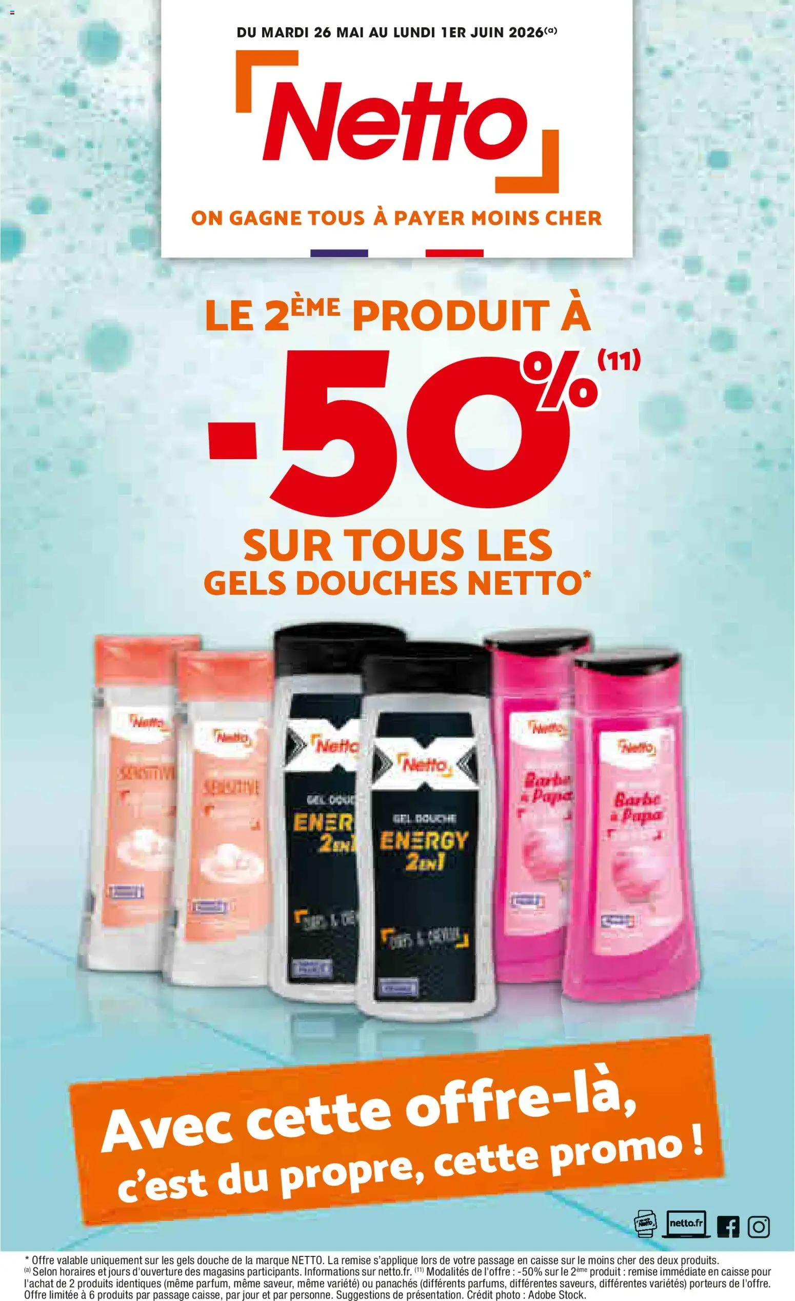 {H1} | Page: 1 | Produits: Gel douche, Douche