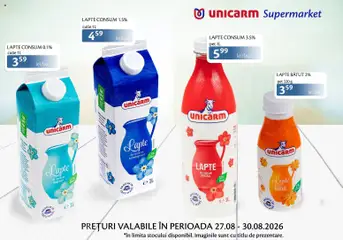 Ofertele Unicarm valabile de la 27.08.2026