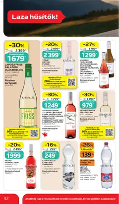 Auchan akciós újság - amely érvényes a következő dátumtól: 2026.06.11. | Oldal: 32