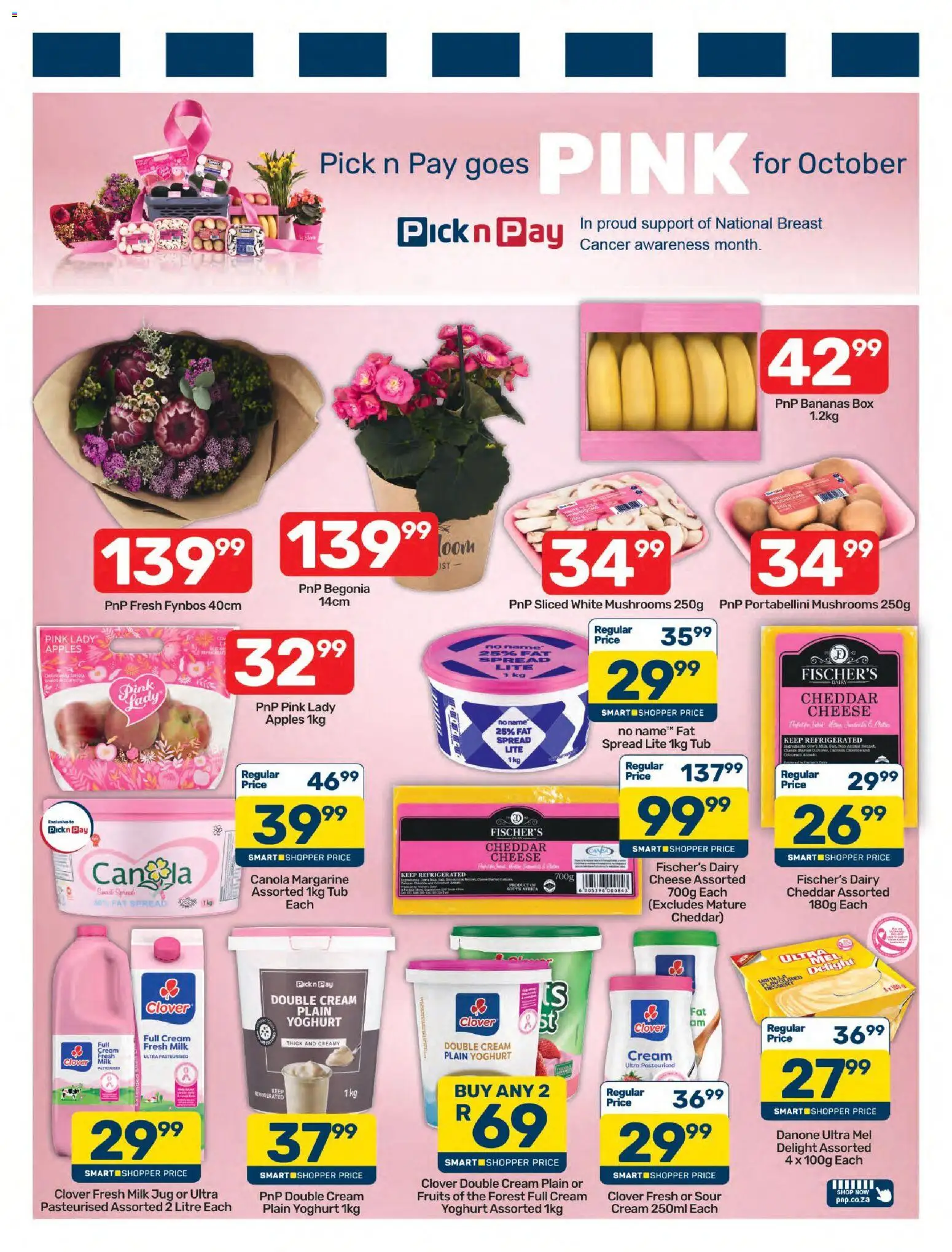 New Pick n Pay catalogue – valid from 05/10/2026 | Page: 5 | Products: Spread, Box, Cheddar, Fat spread