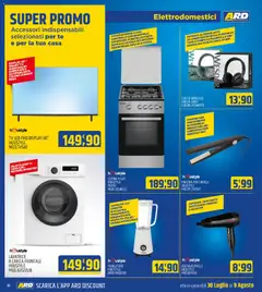 Anteprima del volantino ARD Discount volantino valido a partire dal 30/07/2026 | Pagina: 18 | Prodotti: Caraffa, Frullatore, Tè, Piastra per capelli