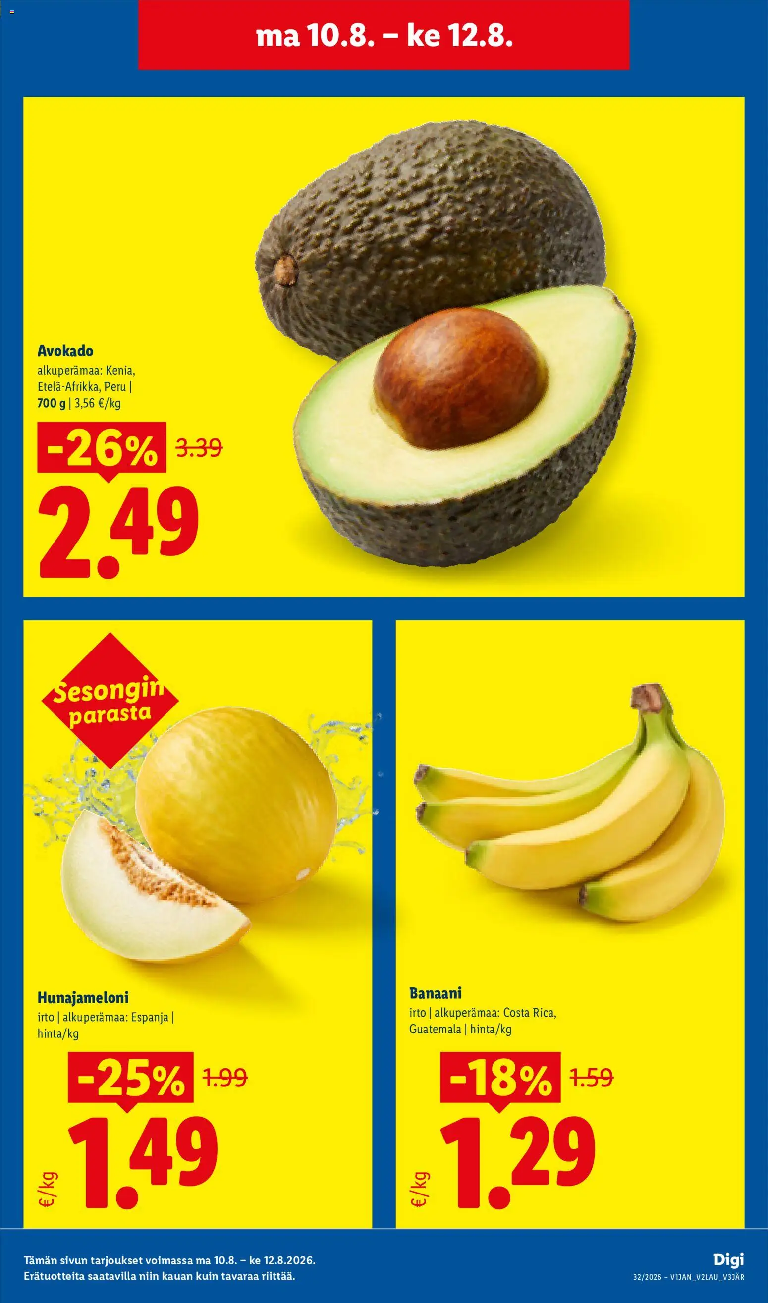 Lidl tarjoukset – voimassa 06/08/2026 alkaen | Sivu: 21