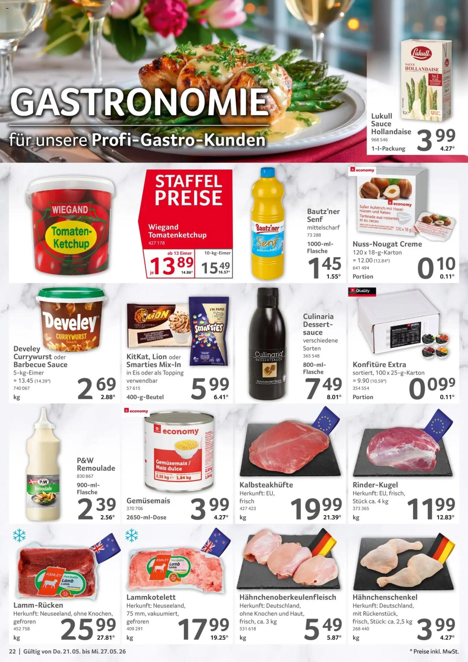 Selgros Prospekt 	 – gültig ab 21.05.2026 | Seite: 22