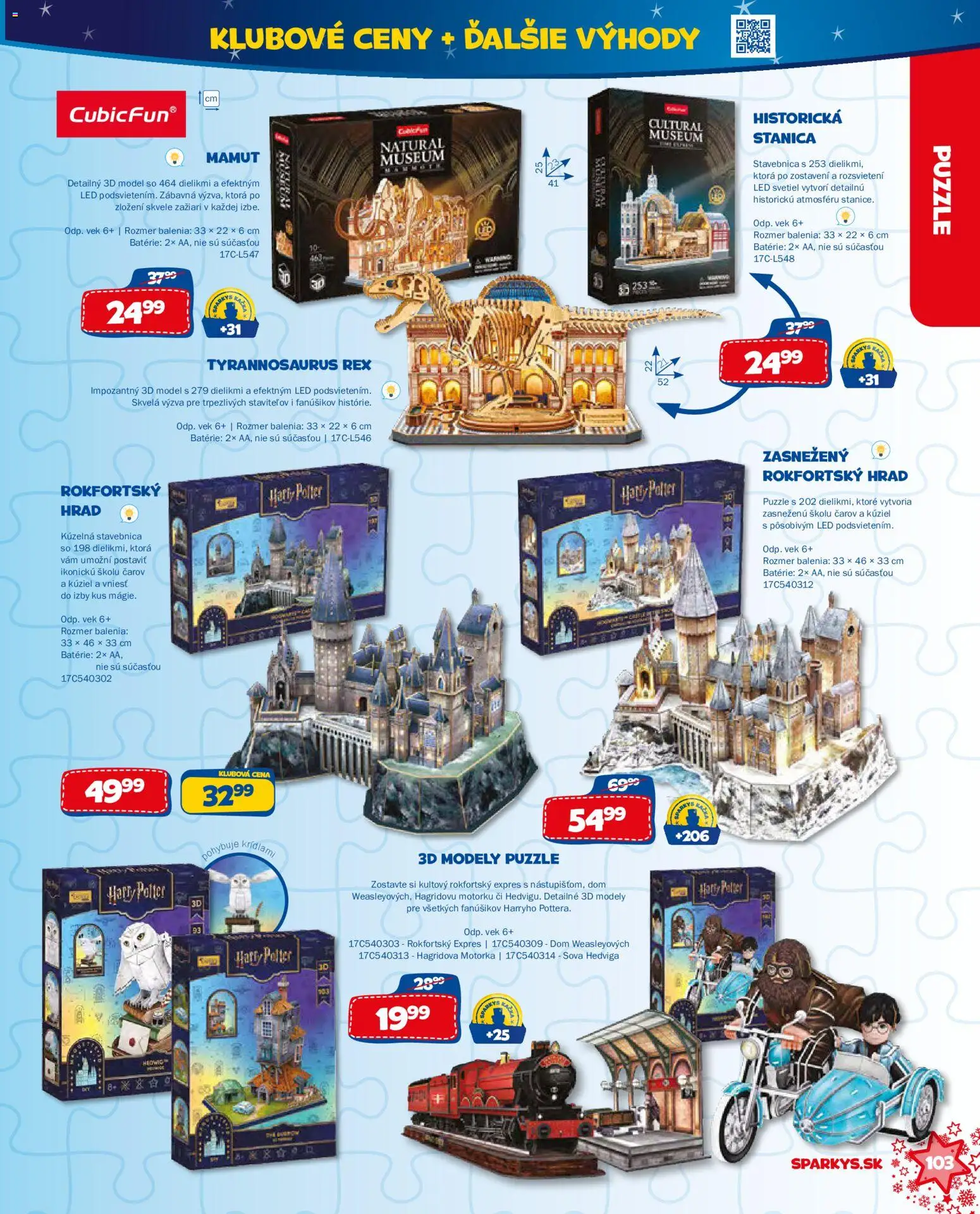 Nové ALLTOYS akcie – leták je platný od 06.10.2026 | Strana: 103 | Produkty: Led, Batérie, Puzzle
