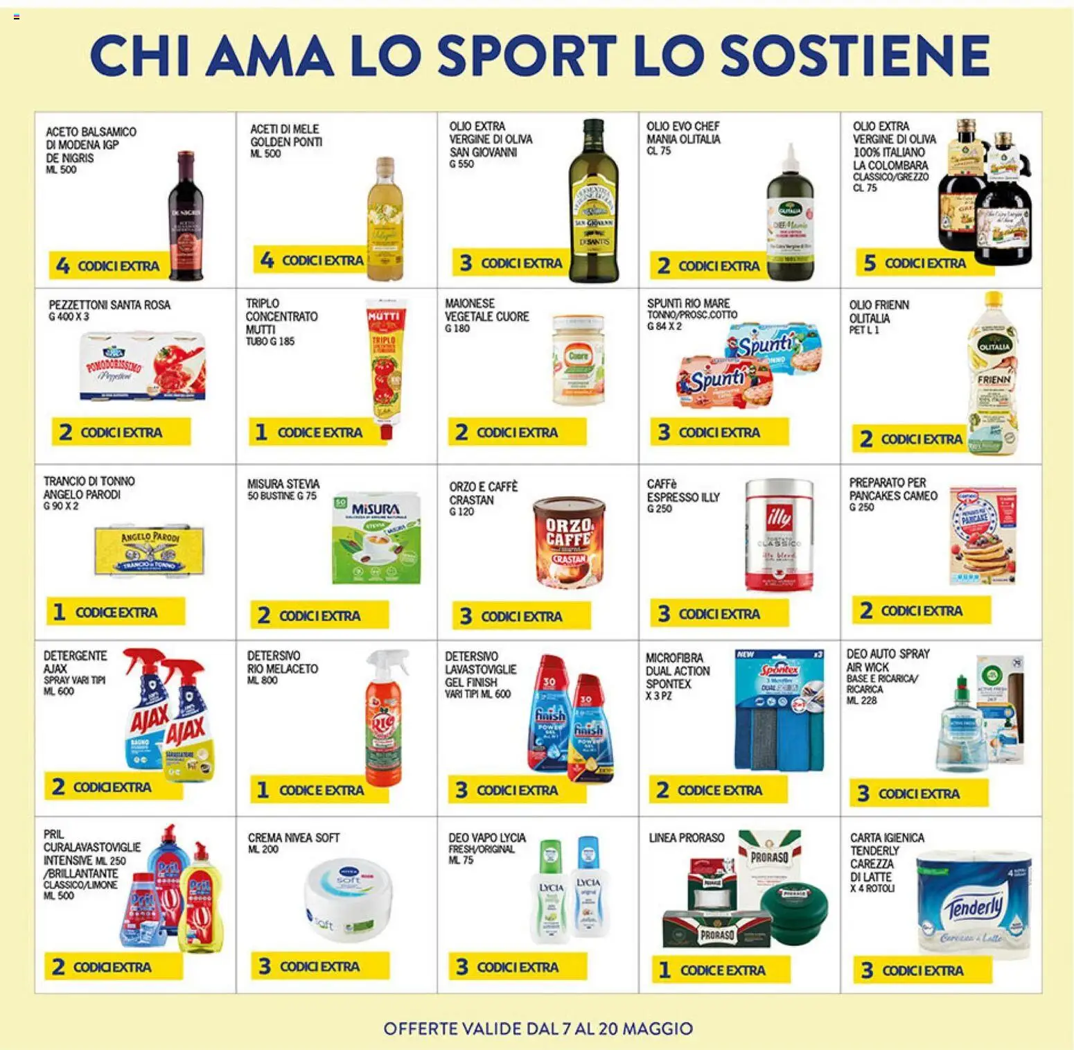 Volantino Coal del 07.05.2026 | Pagina: 31 | Prodotti: Stevia, Crema, Latte, Lavastoviglie