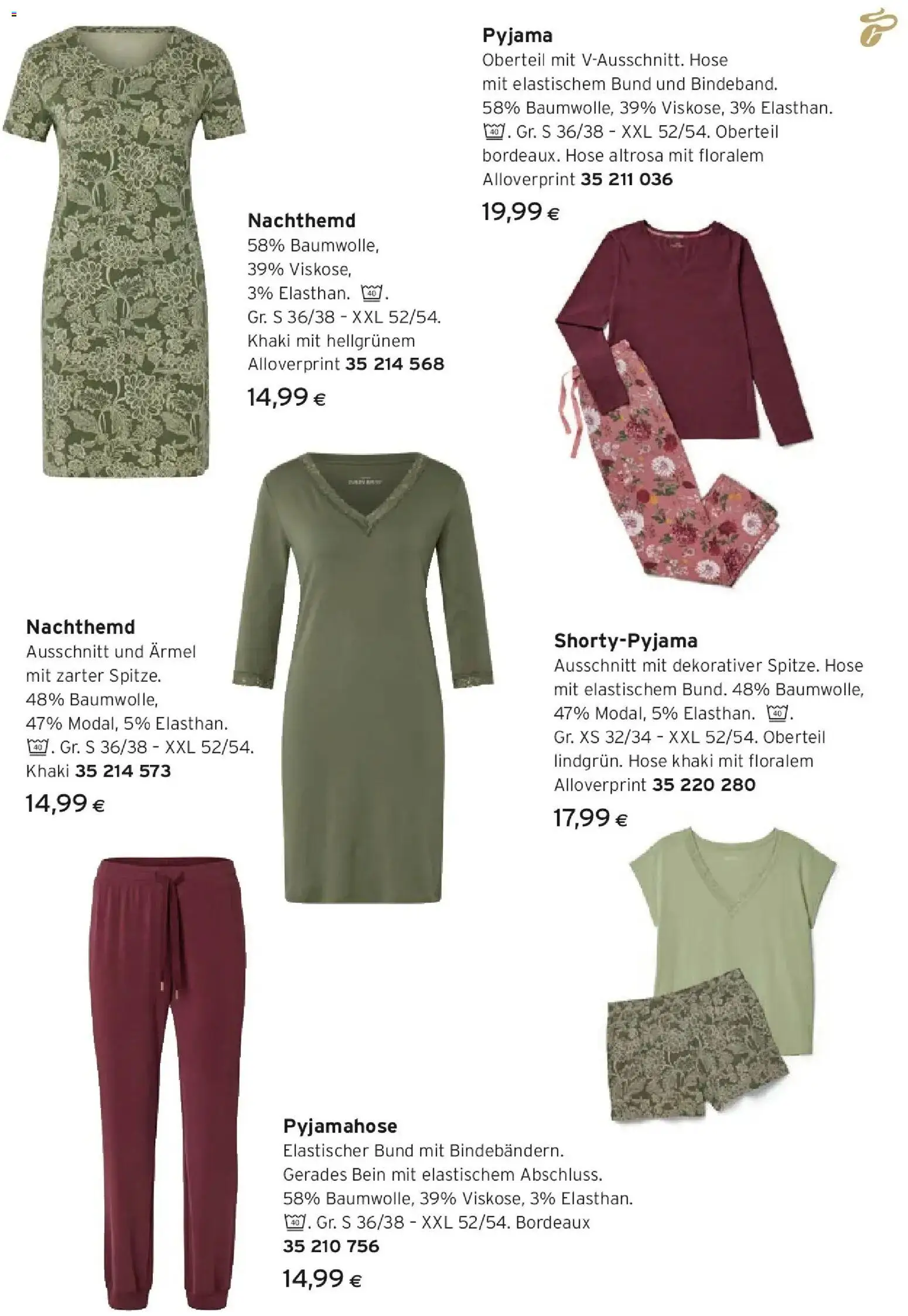 Tchibo Eduscho - Tchibo Magazin von 20.08.2026 - Aktuelle Angebote | Seite: 21 | Produkte: Hose, Pyjama, Bein