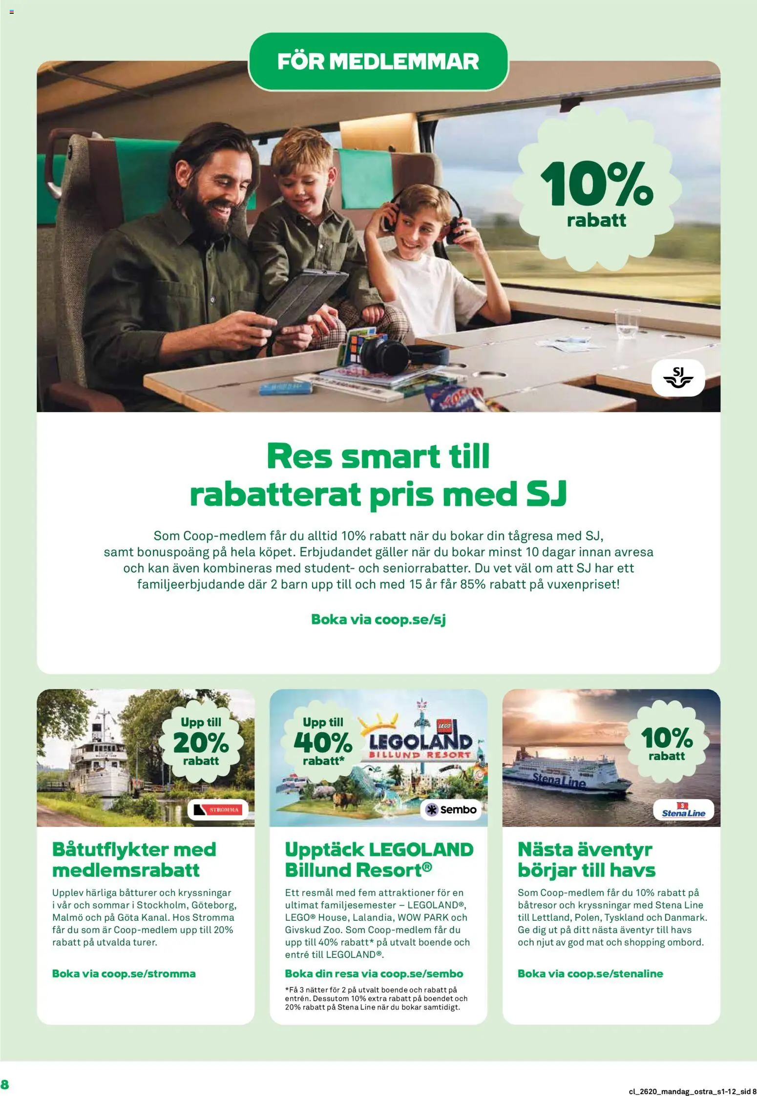 Coop Daglivs reklamblad aktuell från 11.05.2026 | Sida: 8 | Produkter: Galler