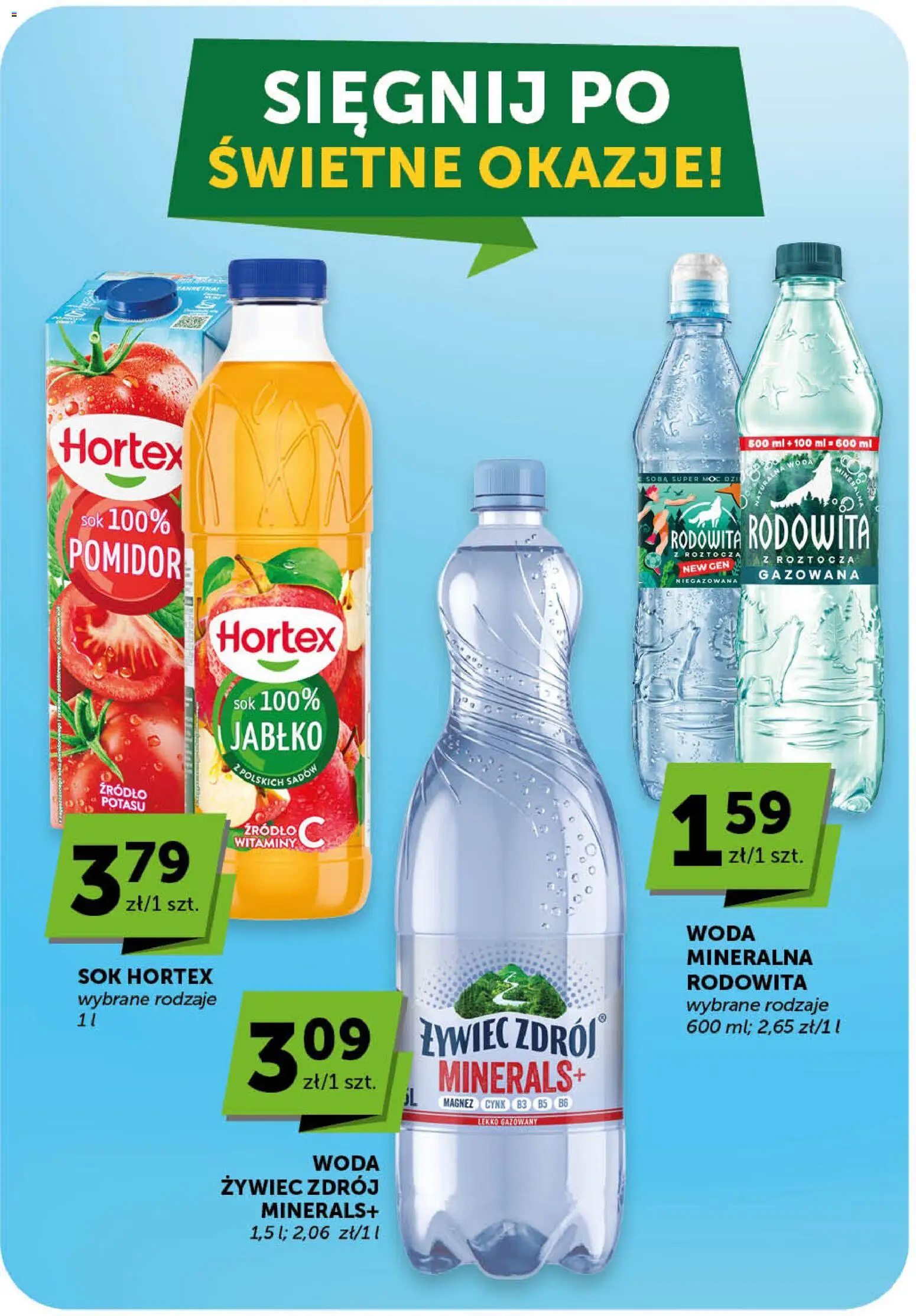 ABC gazetka - Market od 18.06.2026 | Strona: 29 | Produkty: Woda żywiec, Sok, Woda