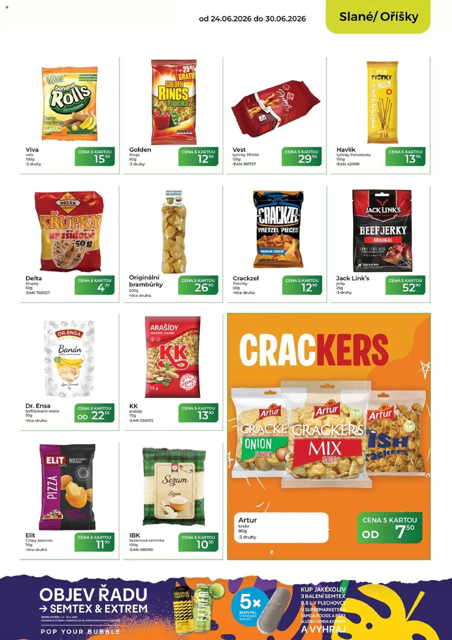 Tamda Foods leták od 24.06.2026 | Strana: 35 | Produkty: Pizza, Bramburky, Oříšky, Cheddar