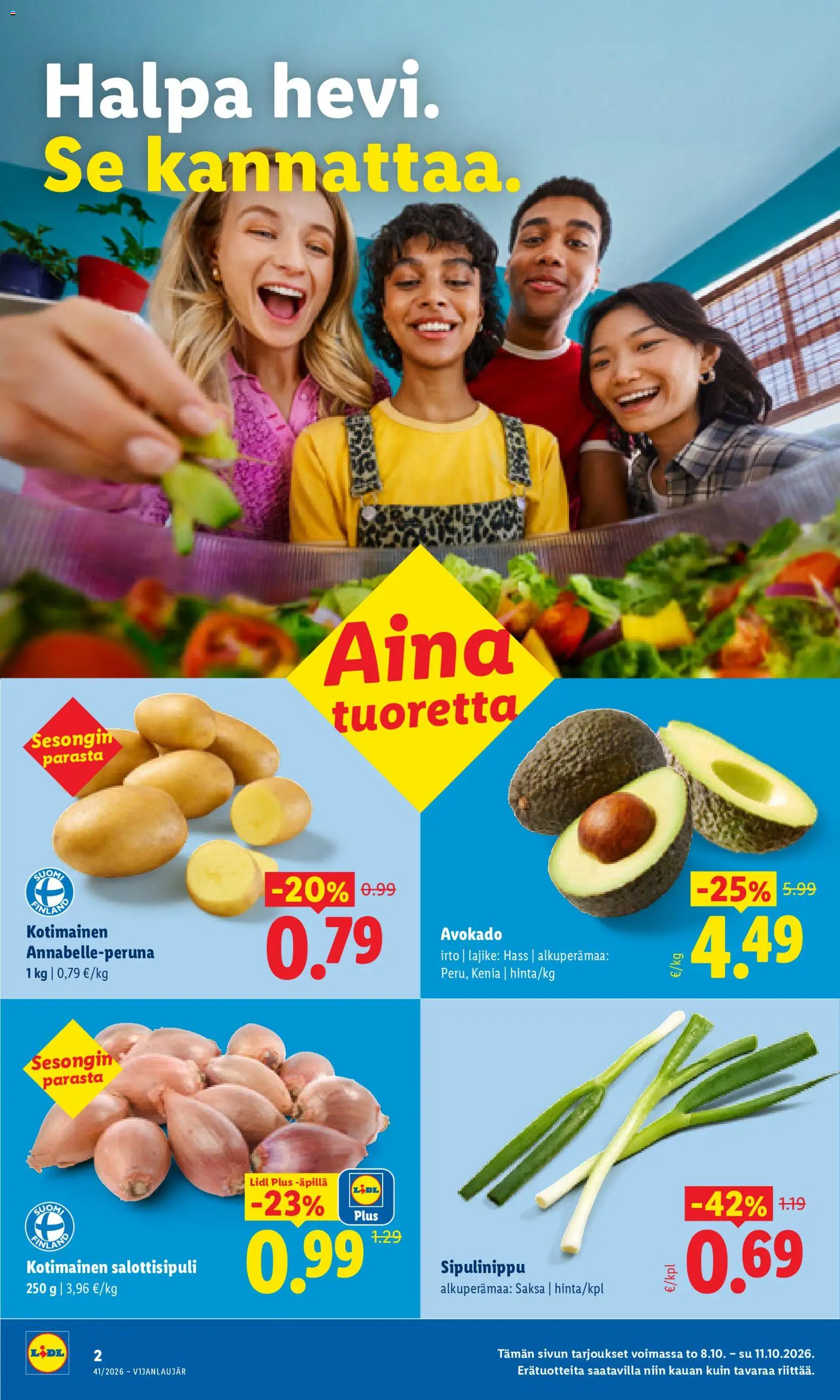 Lidl tarjoukset Kauhajoki – voimassa 08/10/2026 alkaen | Sivu: 2