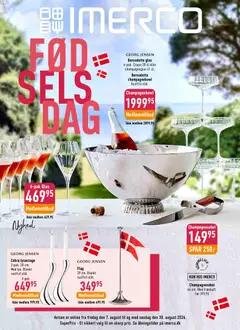 Imerco - Uge 33 Fødselsdag gyldig fra 07/08/2026