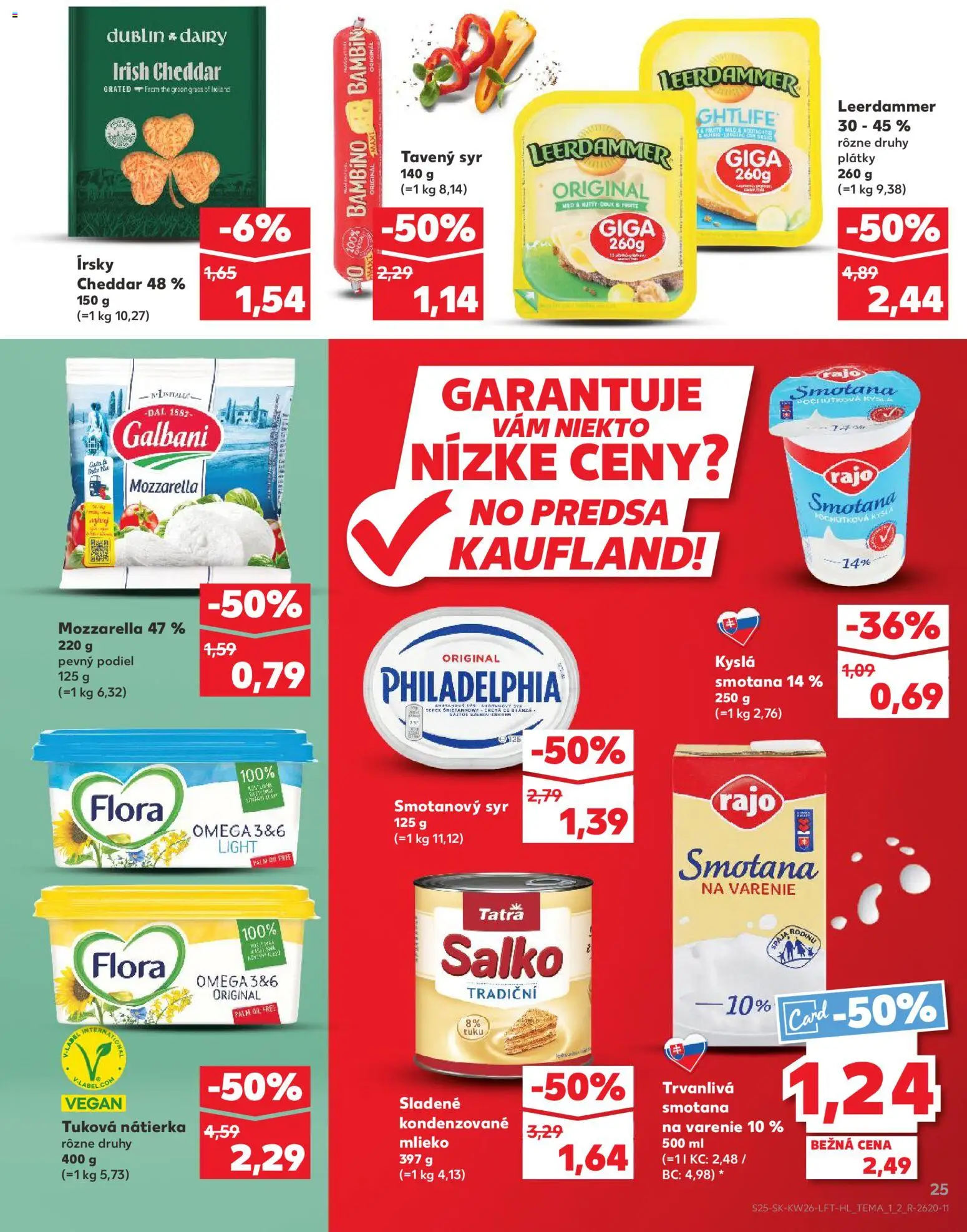 Nové Kaufland akcie – leták je platný od 25.06.2026 | Strana: 25