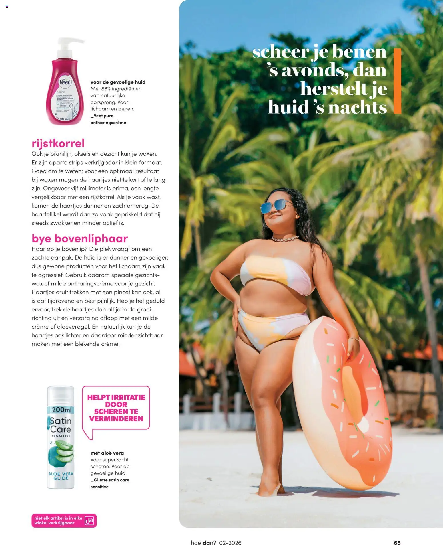 {H1} | Pagina: 65 | Producten: Ontharingscrème, Kan, Citrompótló tabletta, Crème