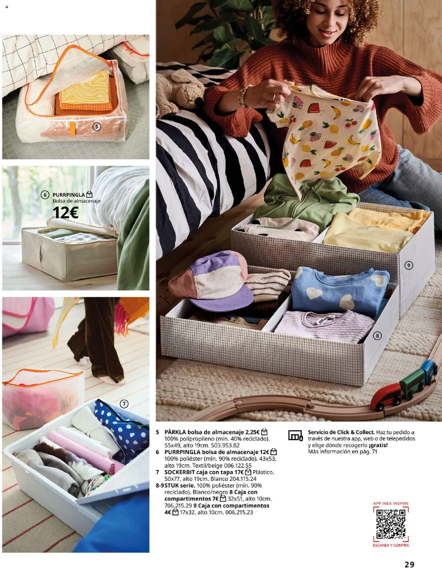 IKEA - Accesorios y decoración │ válido desde el 01/09/2026 | Página: 29 | Productos: Bolsa, Almacenaje, Caja